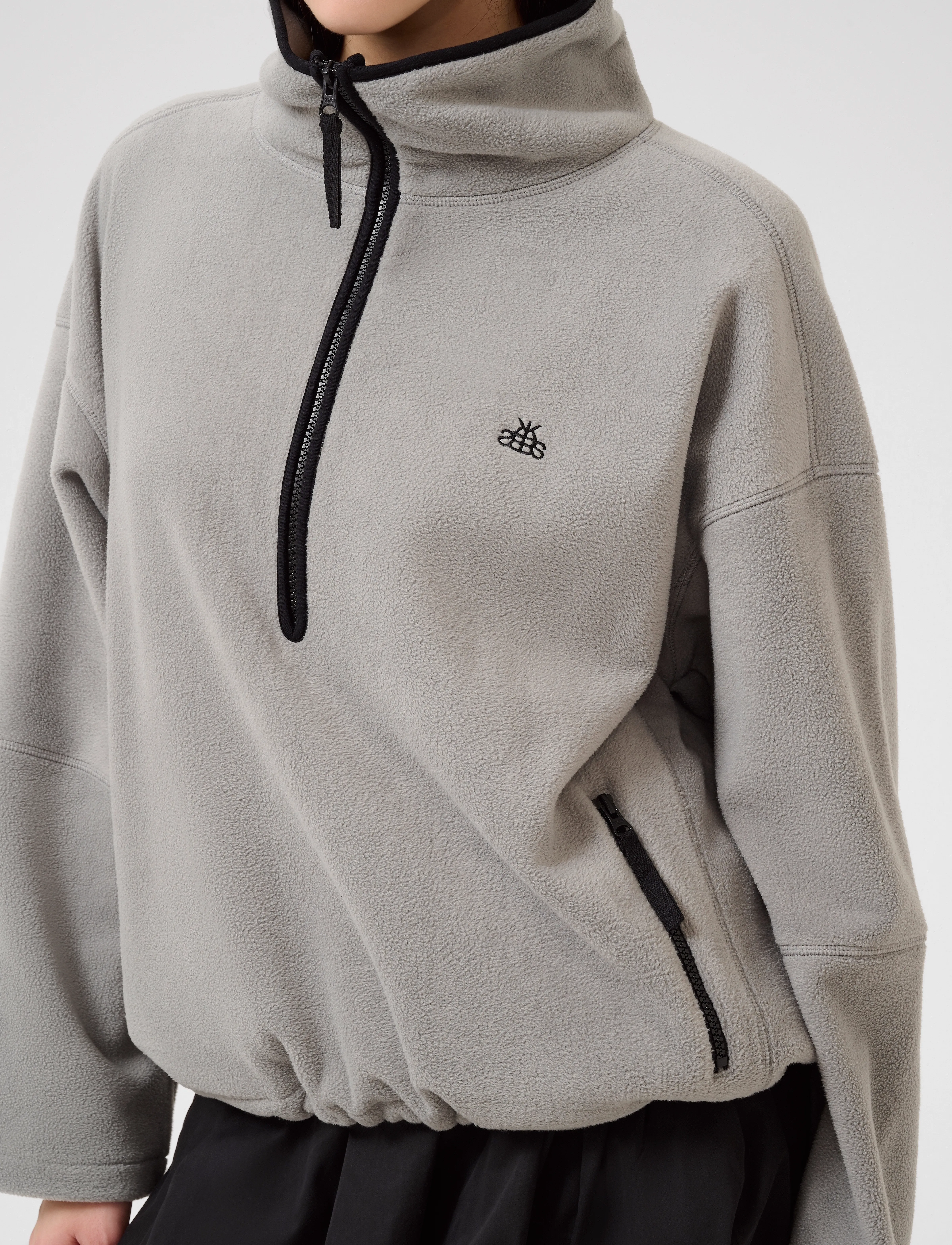 Karen By Simonsen - KBWenna Fleece Pullover - flint gray - 5