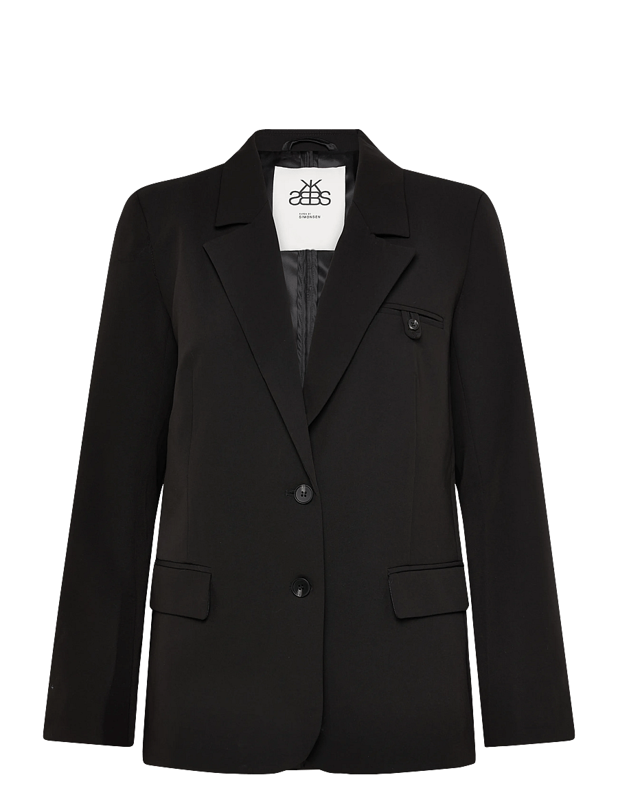 Karen By Simonsen - KBRo Solid Blazer - einreihige blazer - meteorite - 0