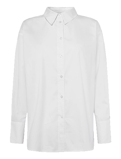 Karen By Simonsen KBDilja Shirt - Pikkade varrukatega särgid - BRIGHT WHITE / white
