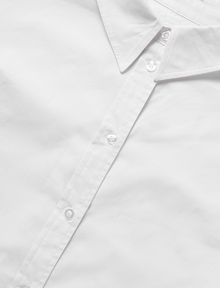 Karen By Simonsen - KBDilja Shirt - langärmlige hemden - bright white - 2