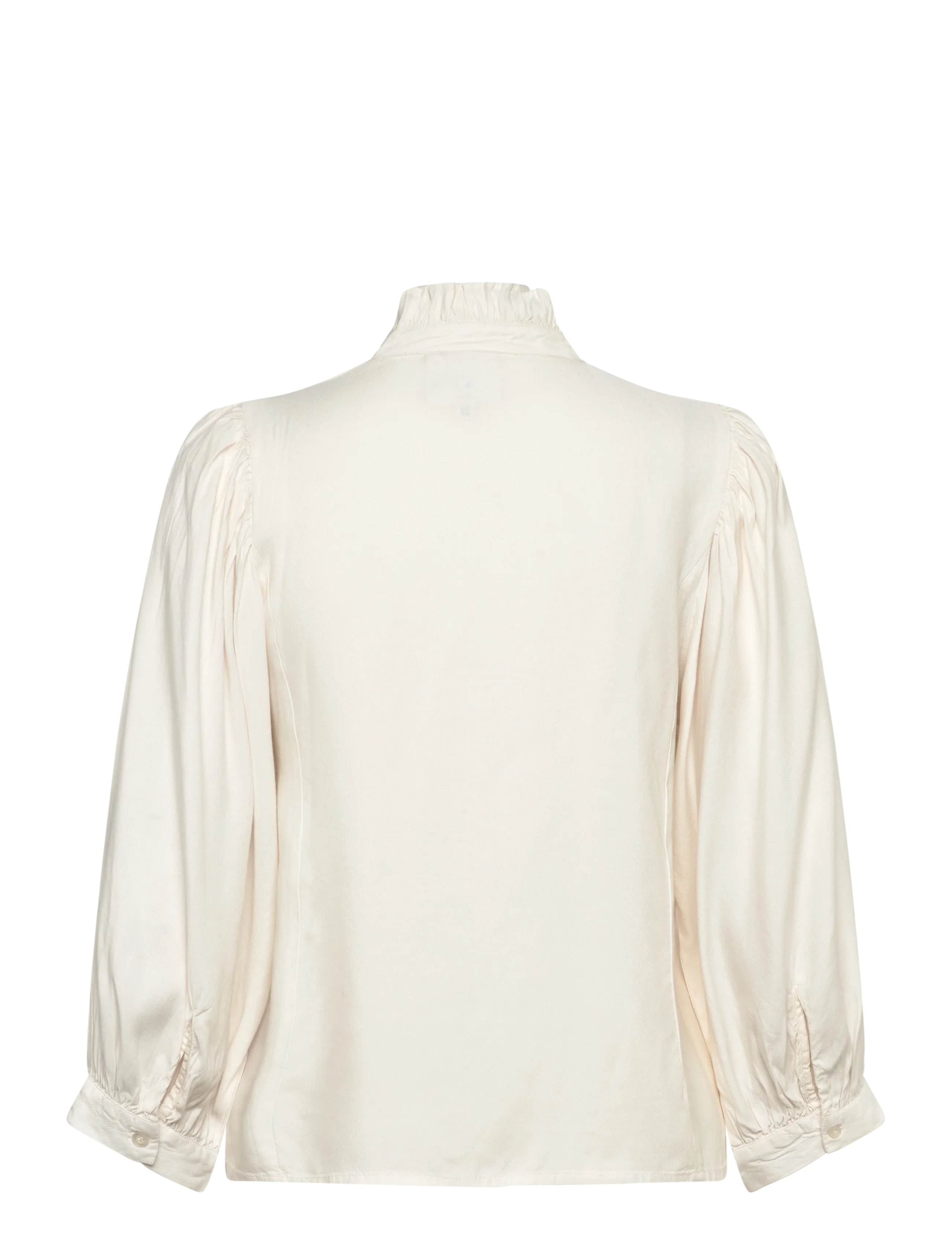 Karen By Simonsen - KBDenise Shirt - long sleeved blouses - egret - 2