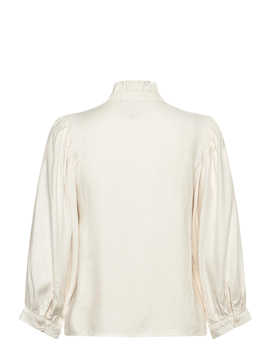 Karen By Simonsen - KBDenise Shirt - langærmede bluser - egret - 2