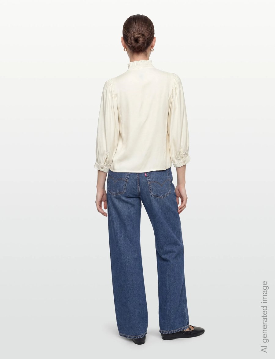 Karen By Simonsen - KBDenise Shirt - langærmede bluser - egret - 4