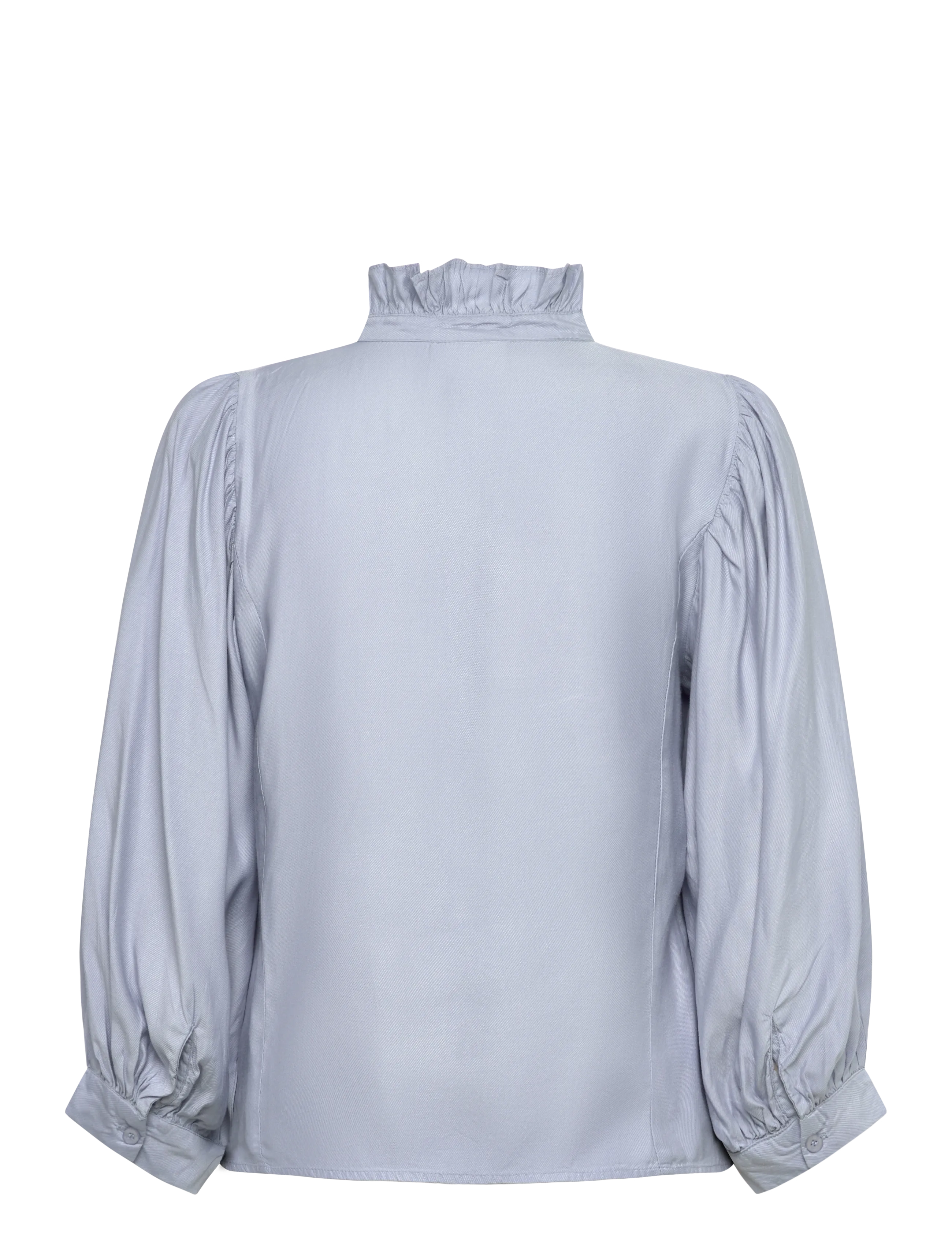 Karen By Simonsen - KBDenise Shirt - langärmlige blusen - subdued blue - 2