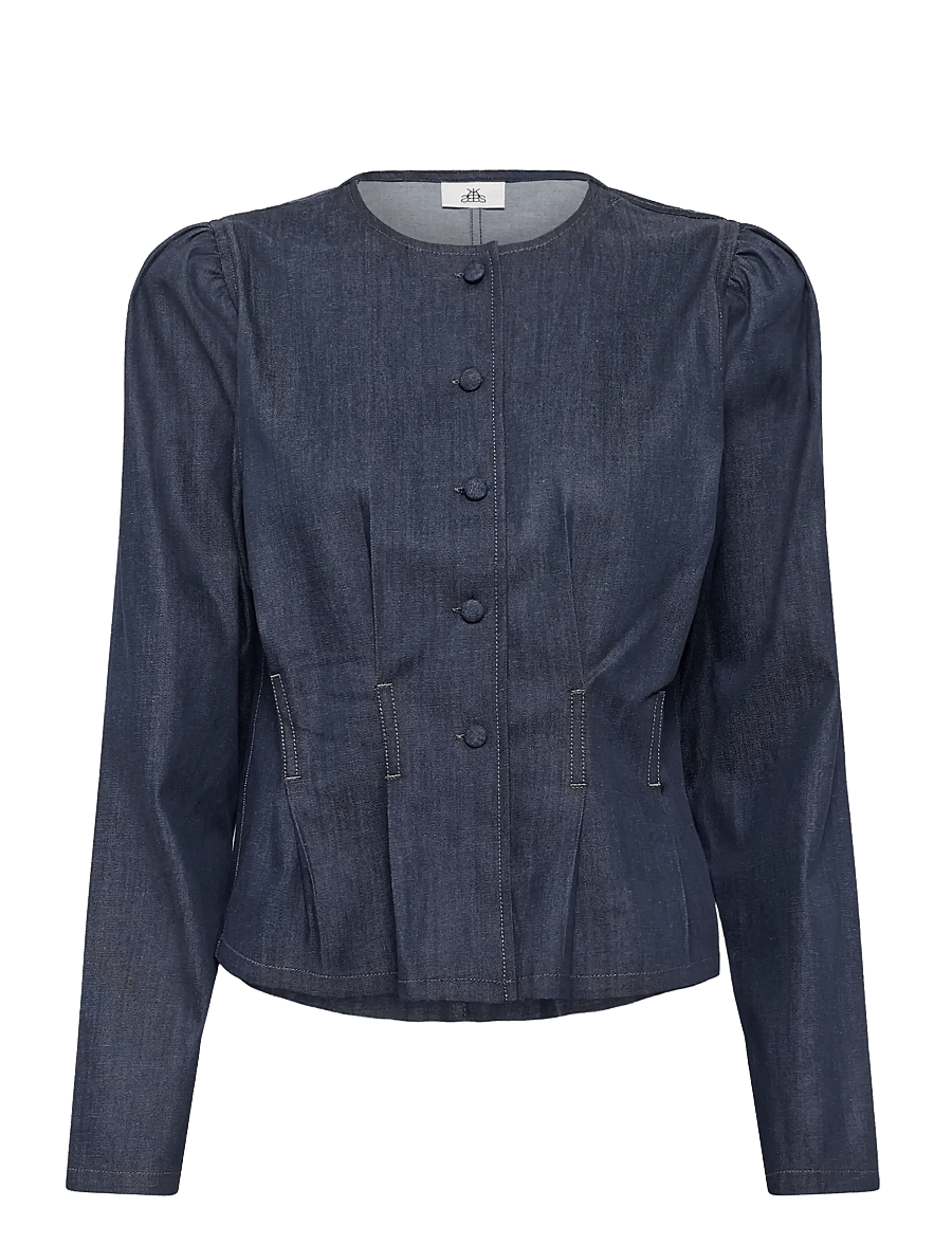 Karen By Simonsen - KBDrew Blouse - langærmede bluser - ombre blue - 1