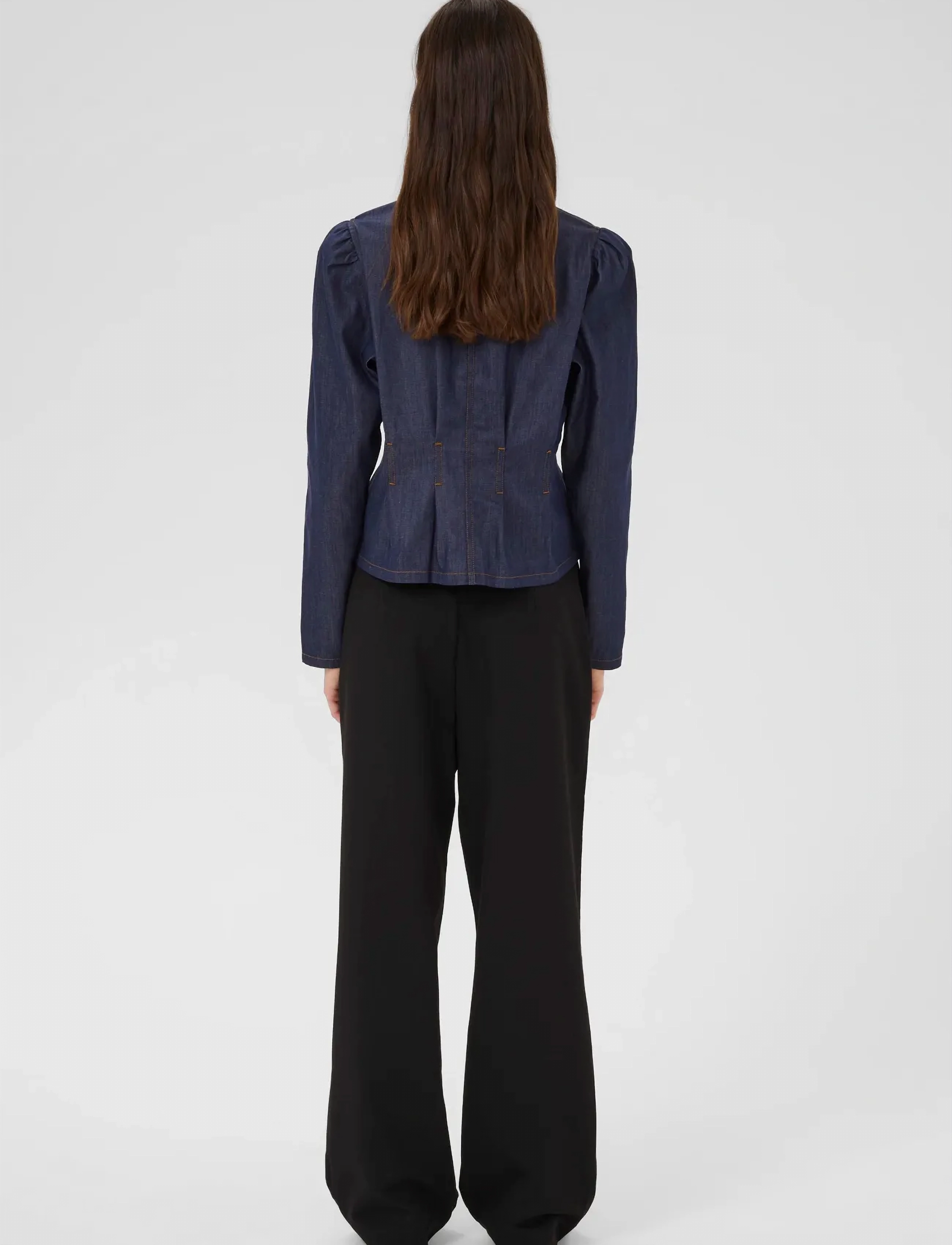 Karen By Simonsen - KBDrew Blouse - pitkähihaiset puserot - ombre blue - 4