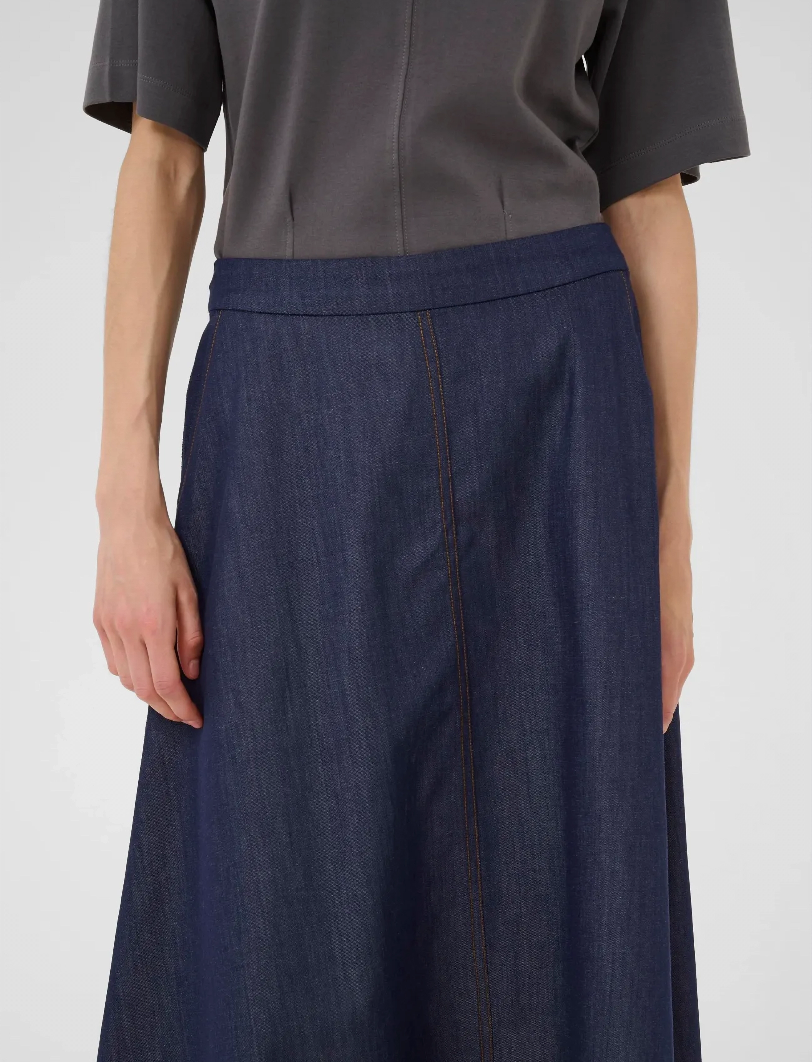Karen By Simonsen - KBDrew Skirt - midi kjolar - ombre blue - 5