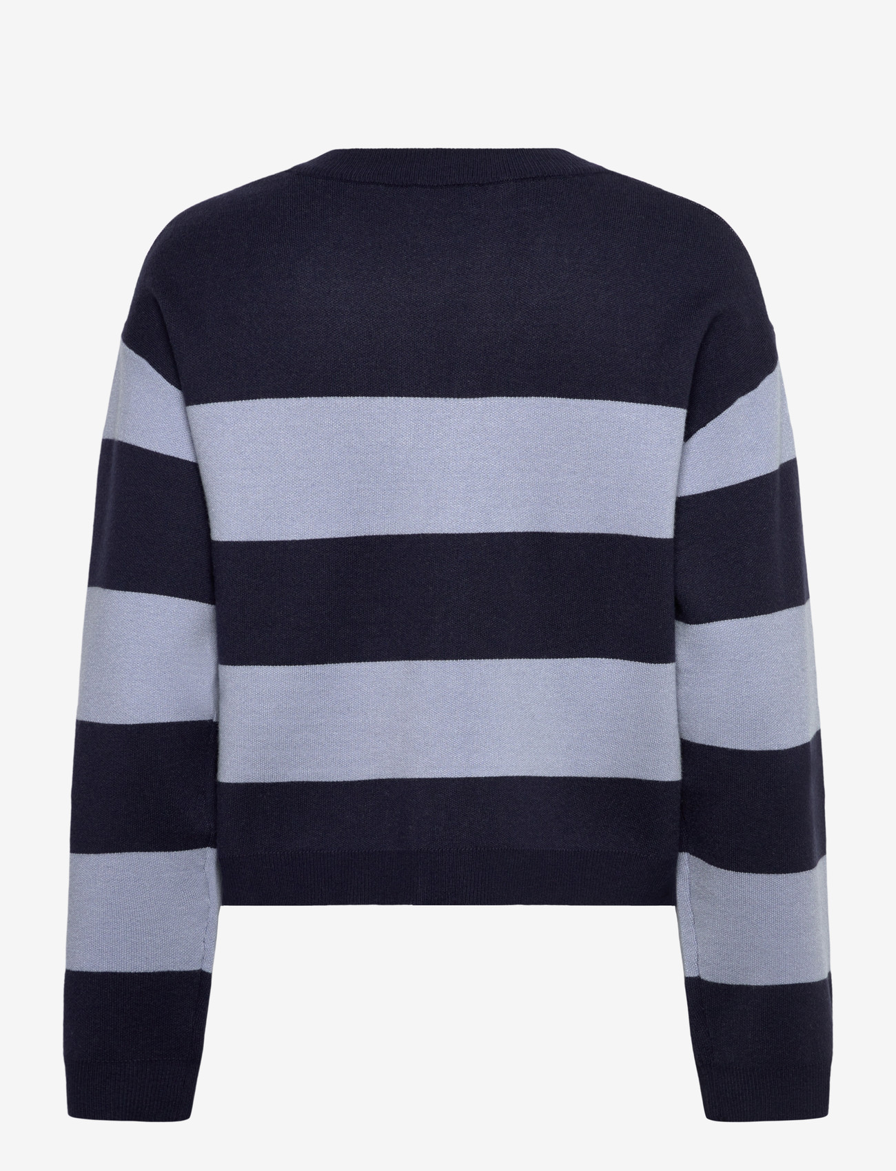 Karen By Simonsen - KBDiana Doddie Cardigan - cardigans - ombre blue stripe - 2