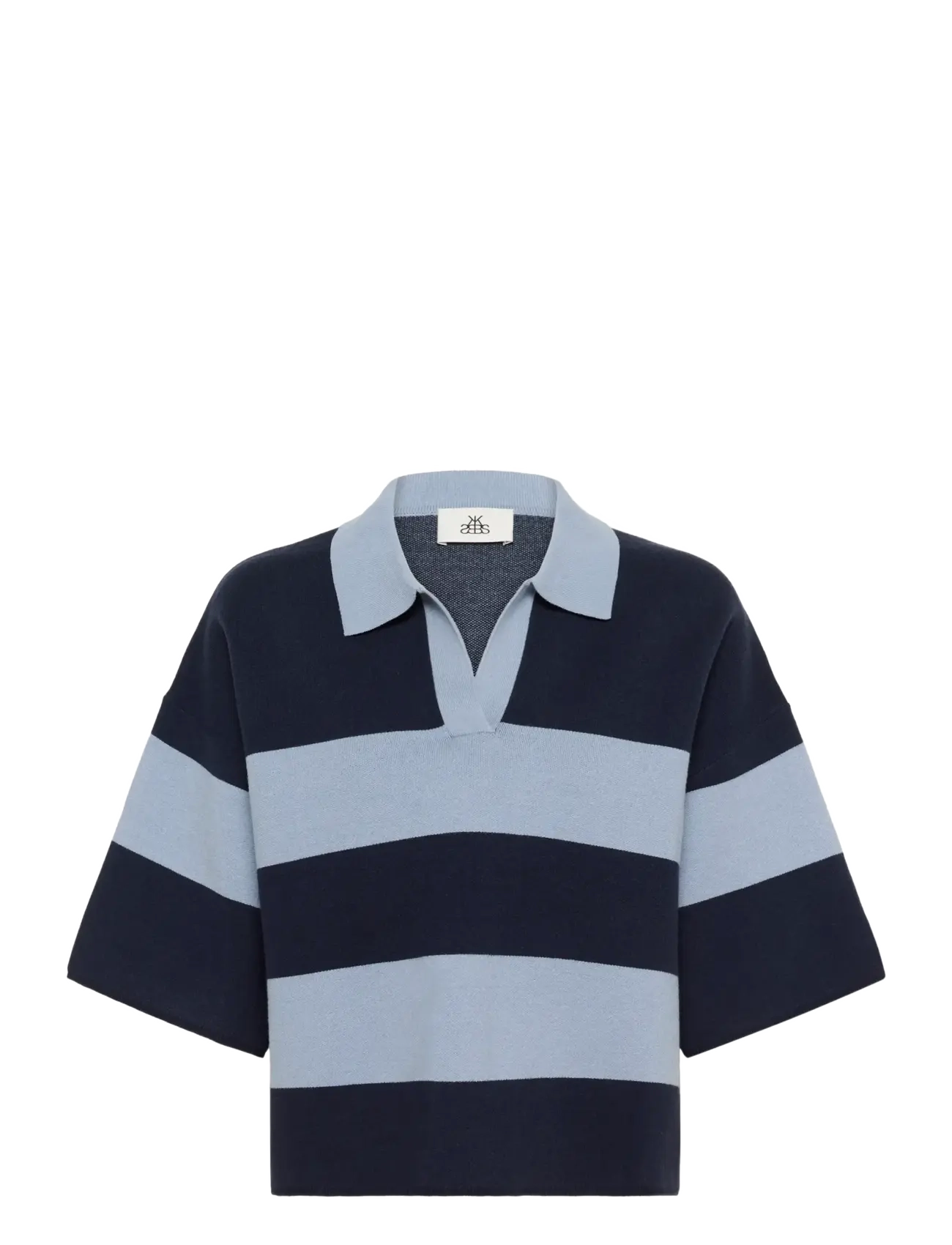 KBDiana Doddie Tee Polo - OMBRE BLUE STRIPE