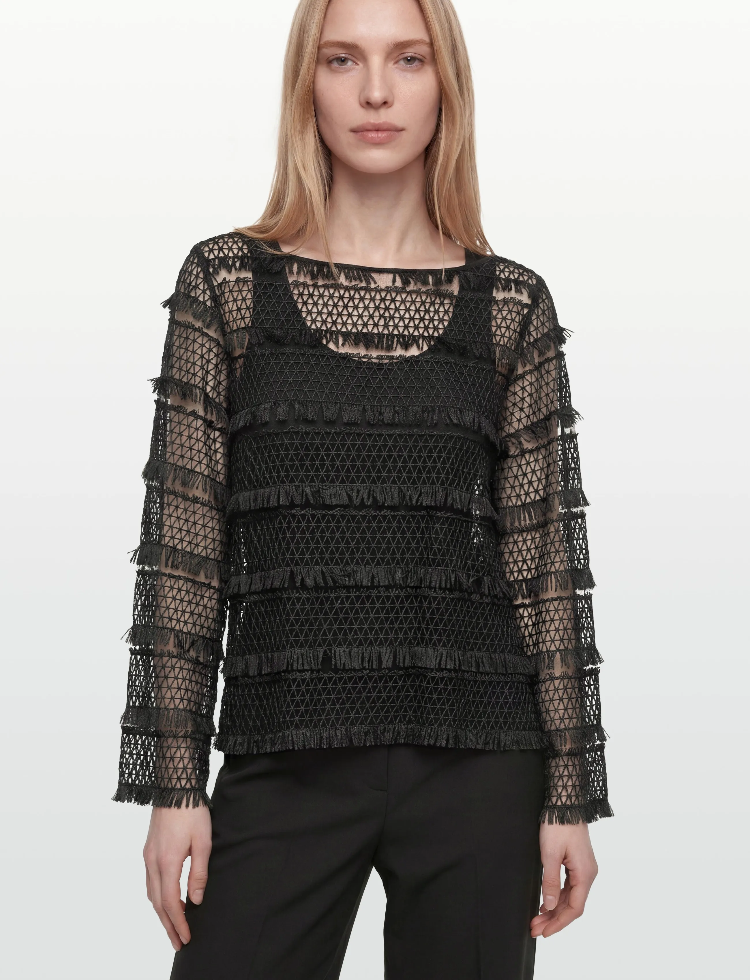 Karen By Simonsen - KBDorothy Leanka Blouse - pikkade varrukatega pluusid - meteorite - 3