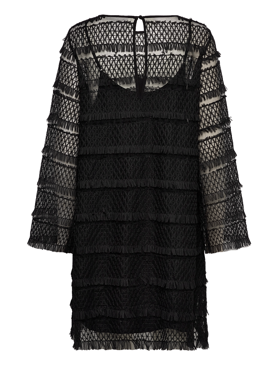 Karen By Simonsen - KBDorothy Leanka Dress - blondekjoler - meteorite - 1