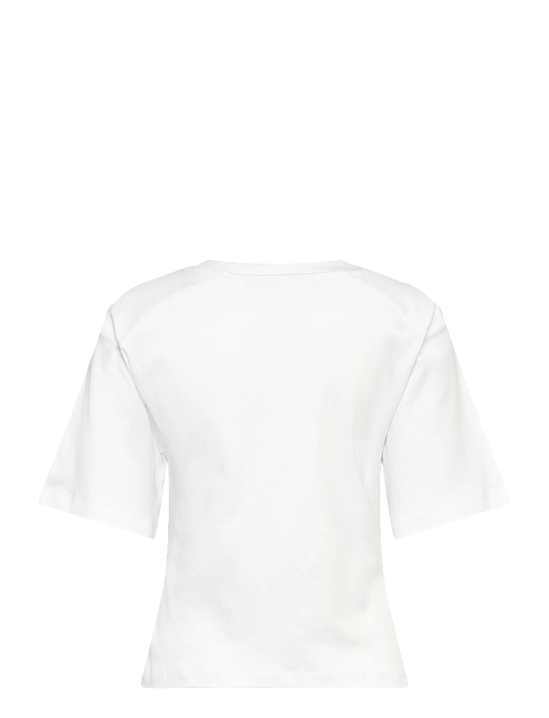 Karen By Simonsen - KBDella Tee - t-shirts - bright white - 1