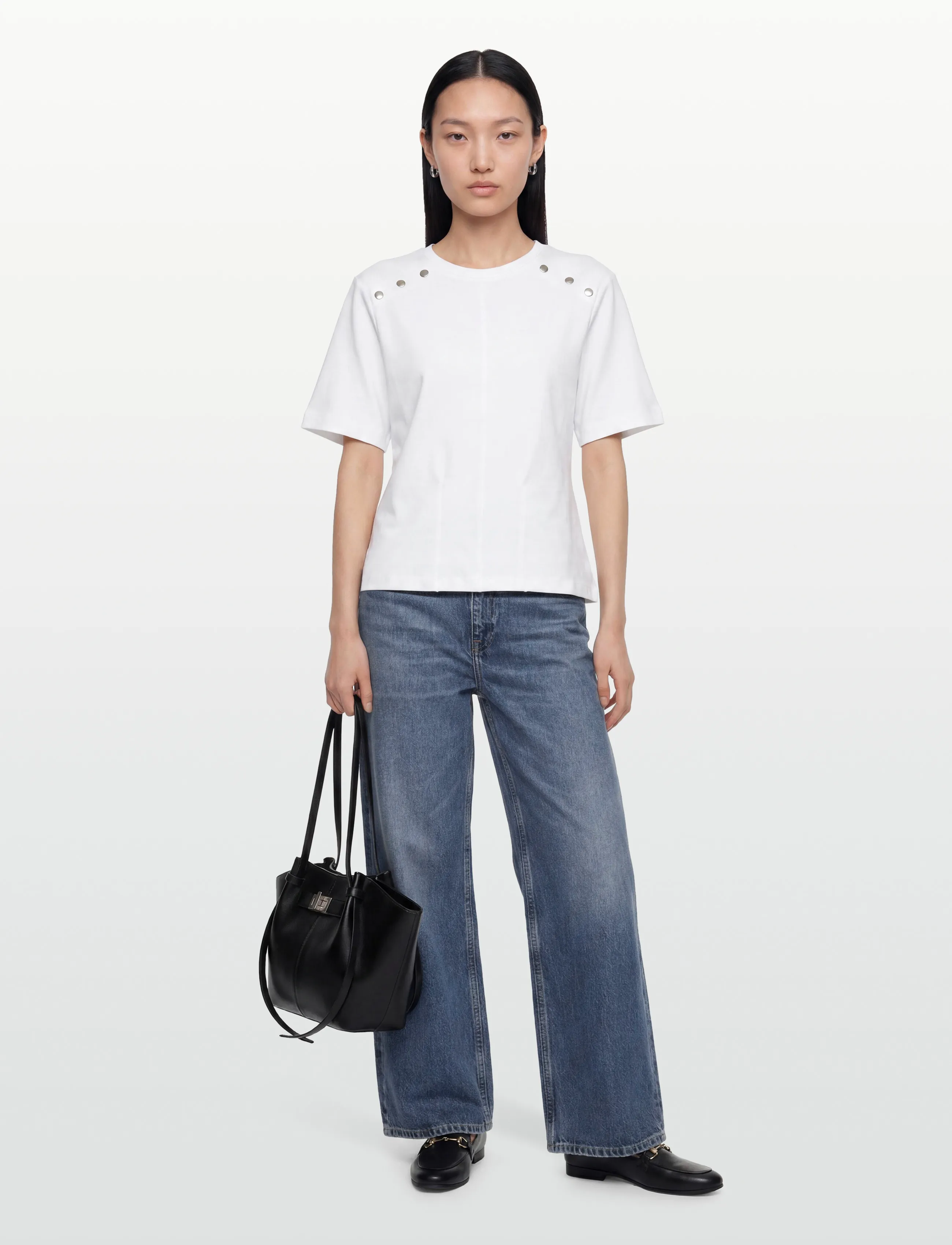 Karen By Simonsen KBDella Tee - T-Shirts & Tops - BRIGHT WHITE / white