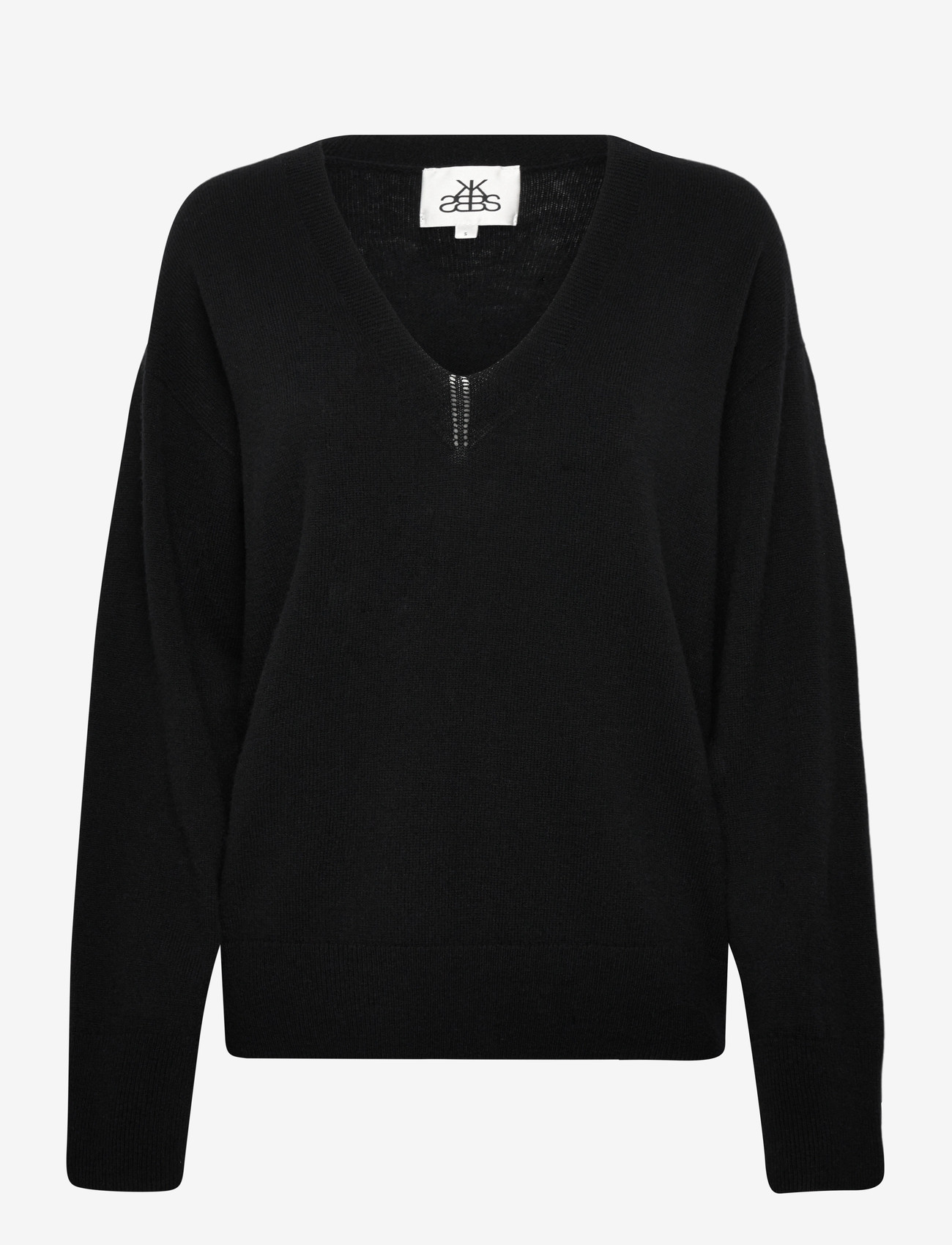 Karen By Simonsen - KBAnemone V-neck - striktrøjer - meteorite - 0