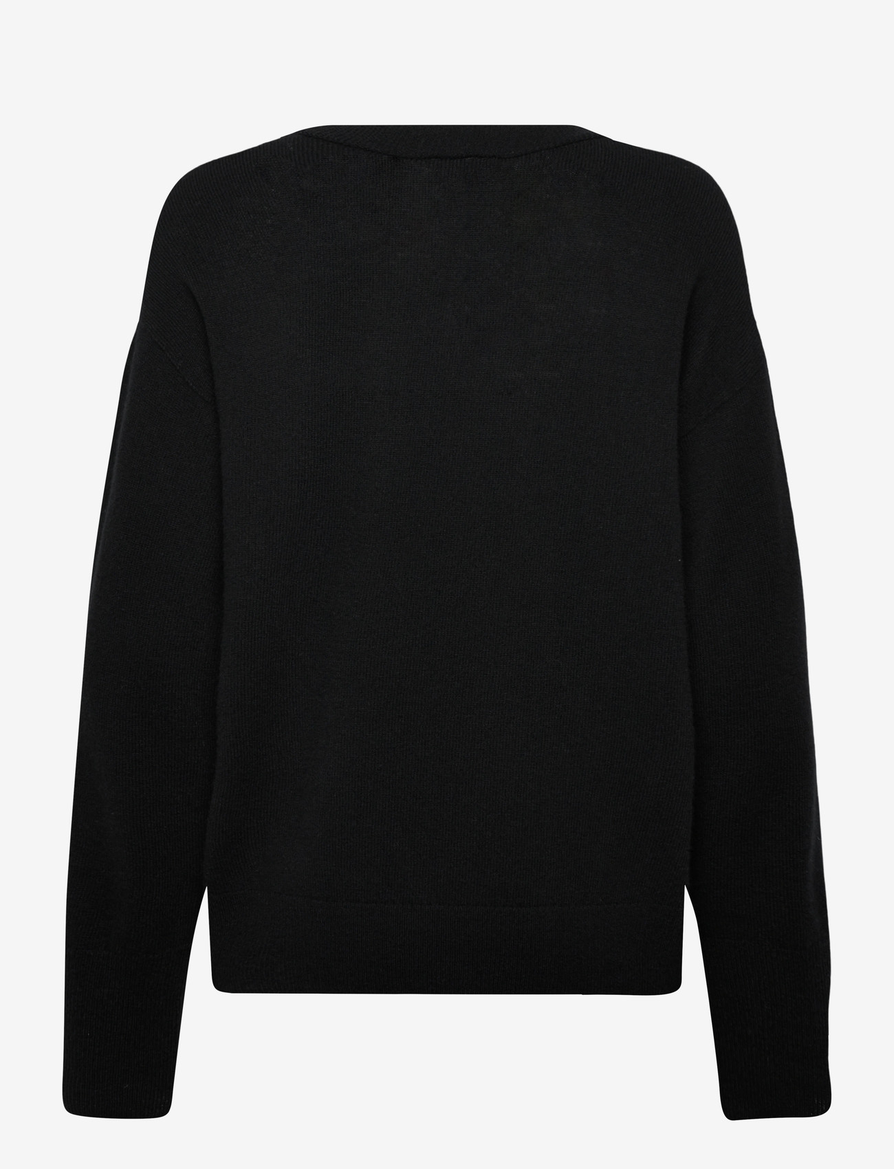 Karen By Simonsen - KBAnemone V-neck - striktrøjer - meteorite - 1