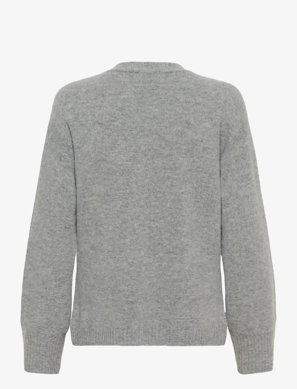 Karen By Simonsen - KBAnemone Cardigan - koftor - medium grey melange - 2