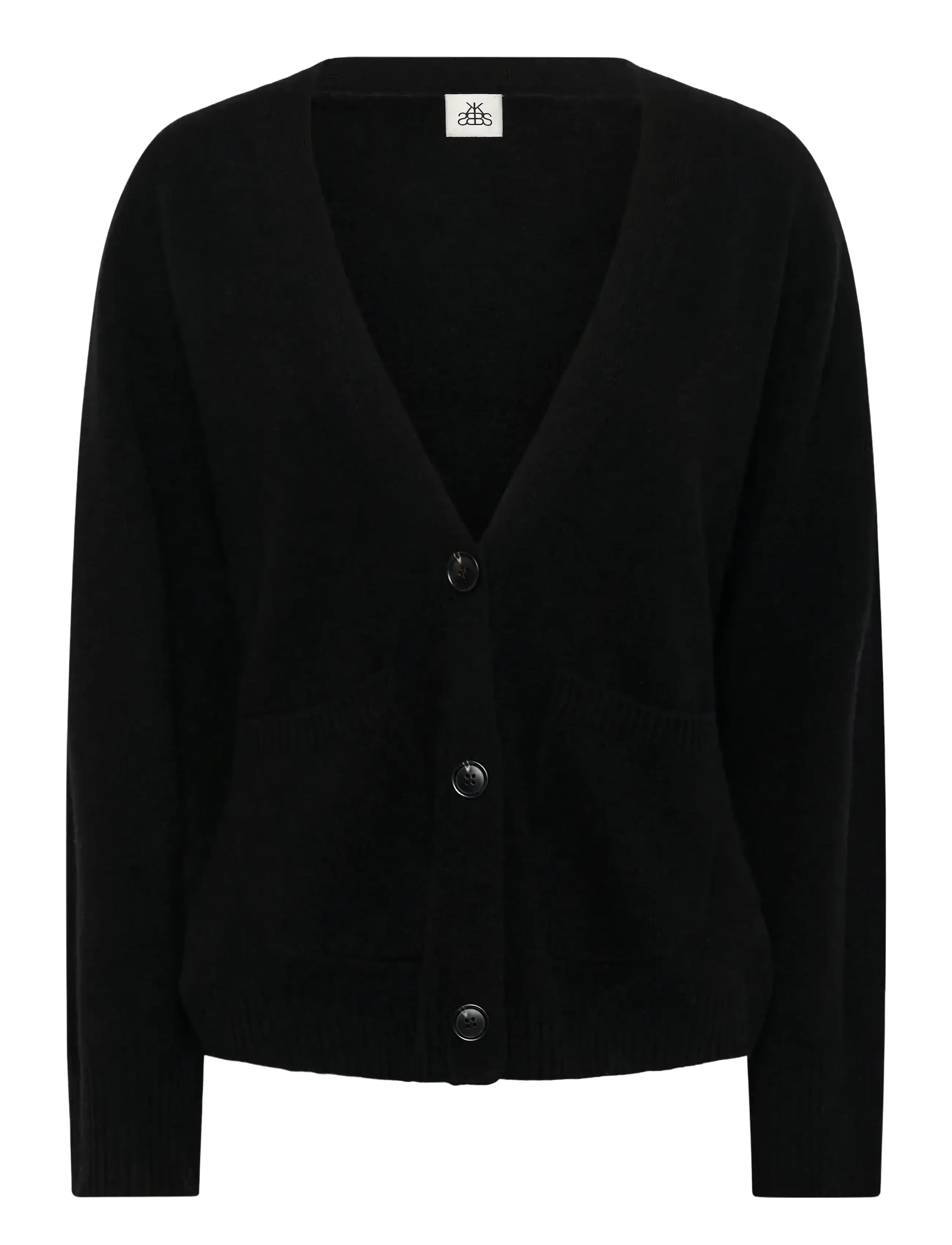 Karen By Simonsen KBAnemone Cardigan - Cardigans - METEORITE / black