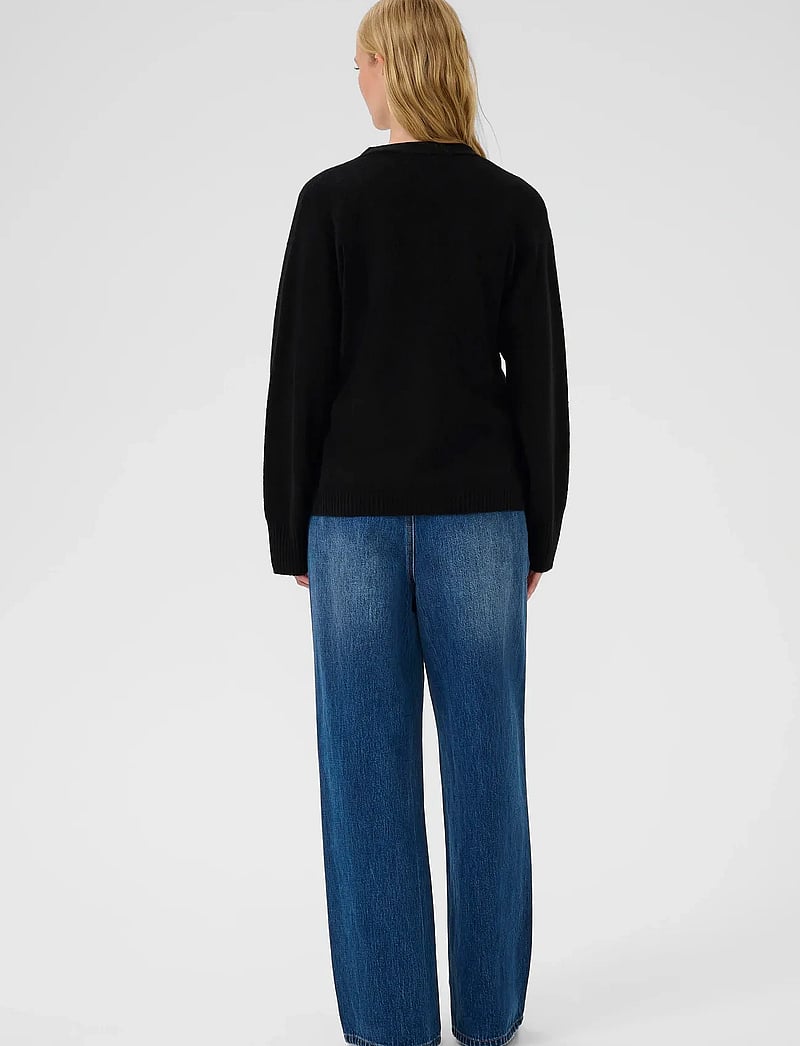 Karen By Simonsen - KBAnemone Cardigan - cardigans - meteorite - 4