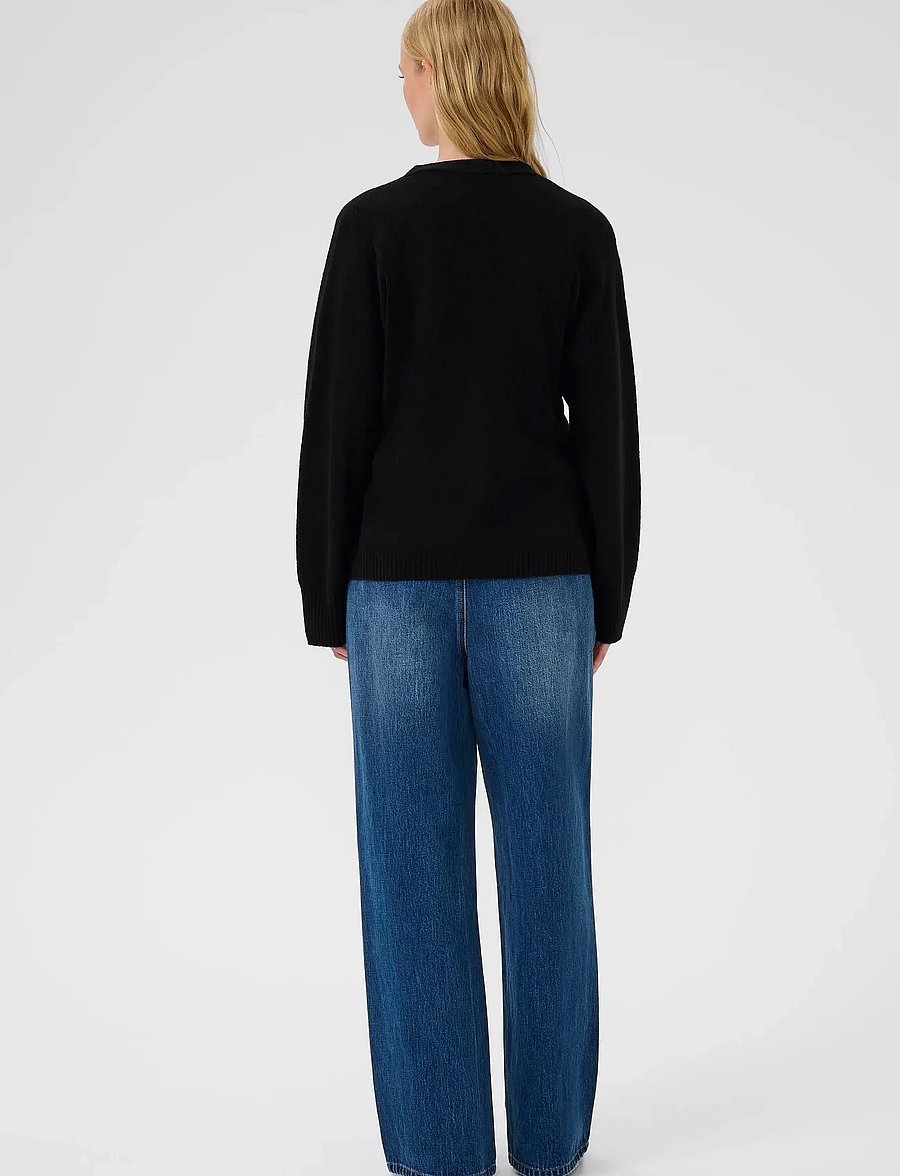 Karen By Simonsen - KBAnemone Cardigan - cardigans - meteorite - 4