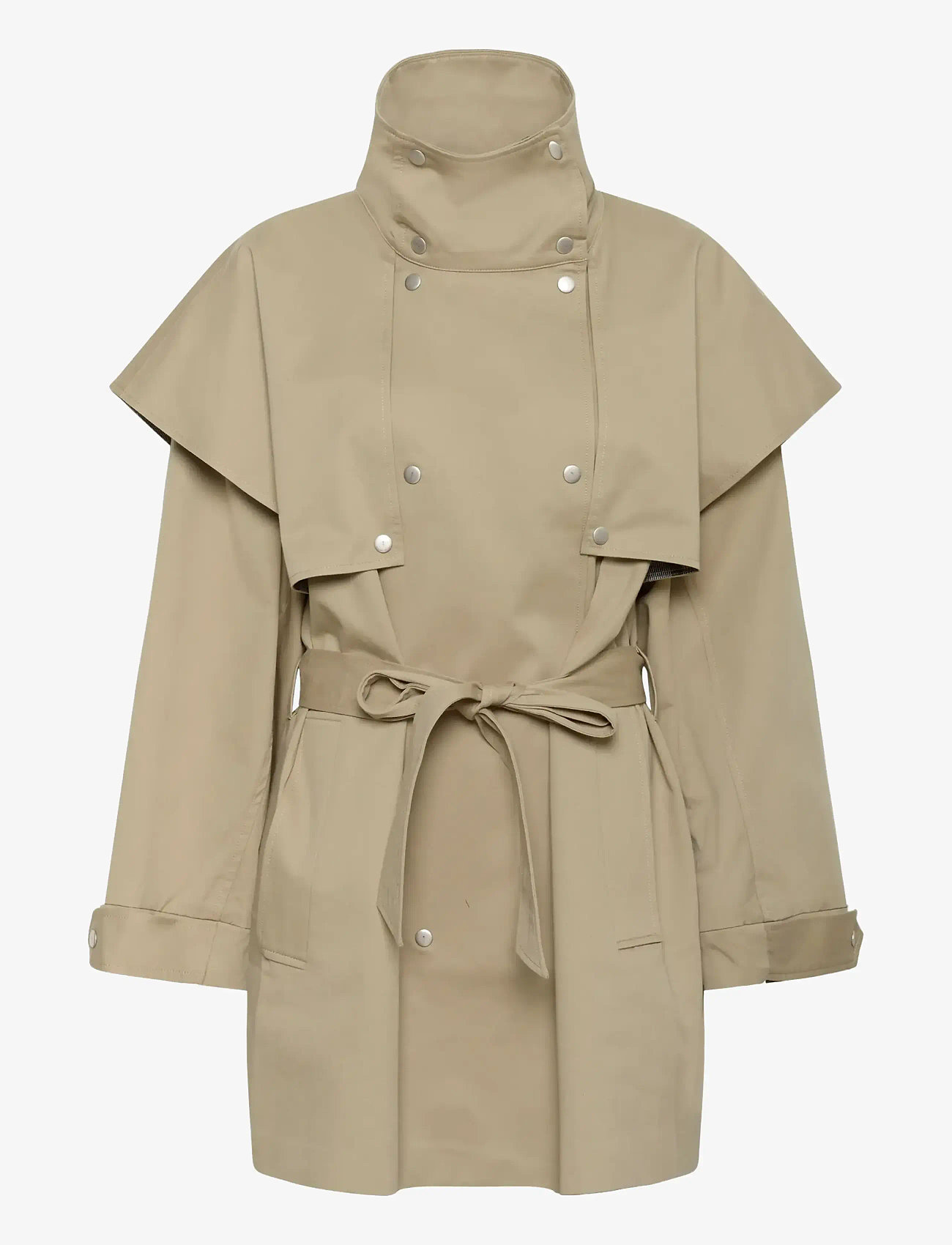 Karen By Simonsen KBDana Trenchcoat - Kappor - CHINCHILLA / beige