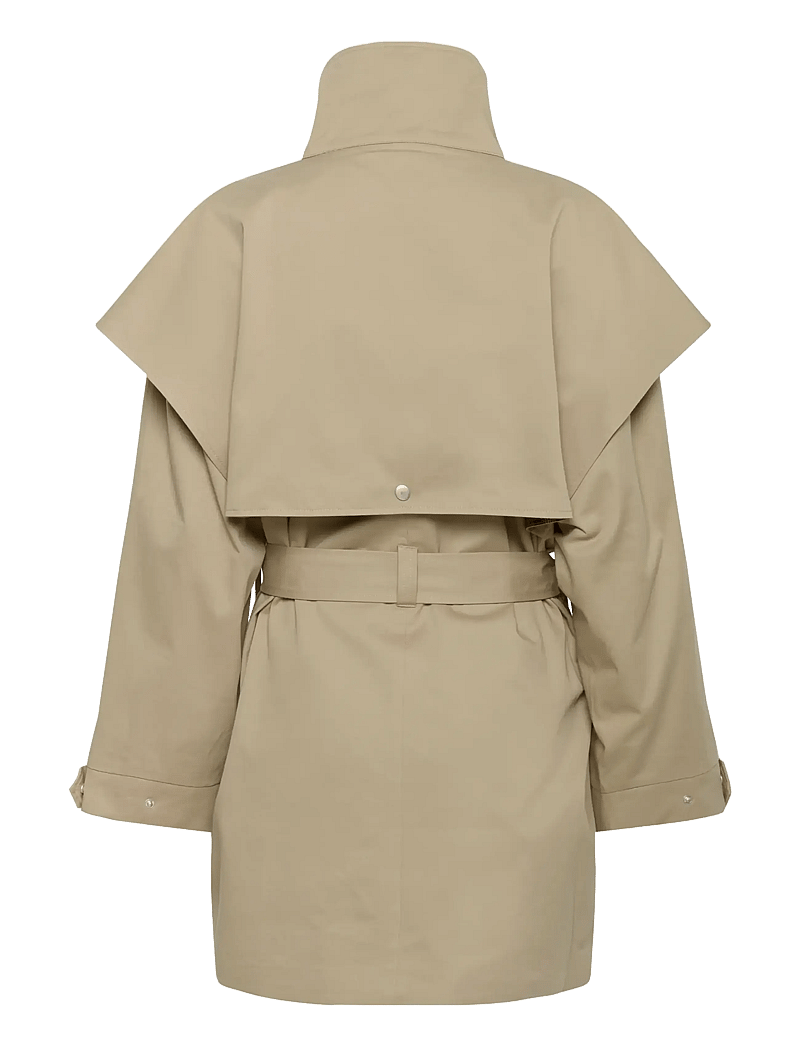 Karen By Simonsen - KBDana Trenchcoat - trench coats - chinchilla - 2