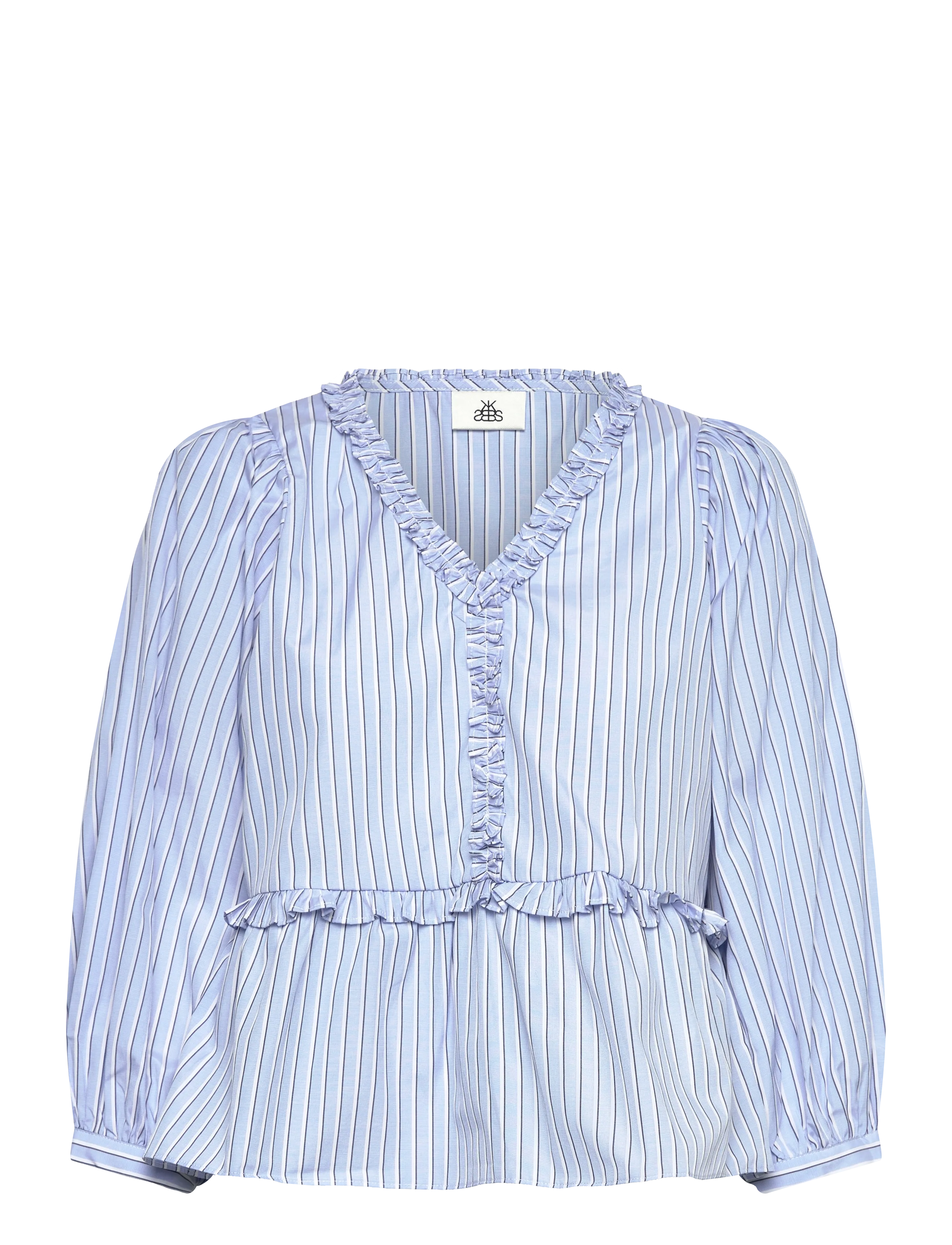 Karen By Simonsen KBDanielle Blouse - Bluser - SUBDUED BLUE STRIPE / blue