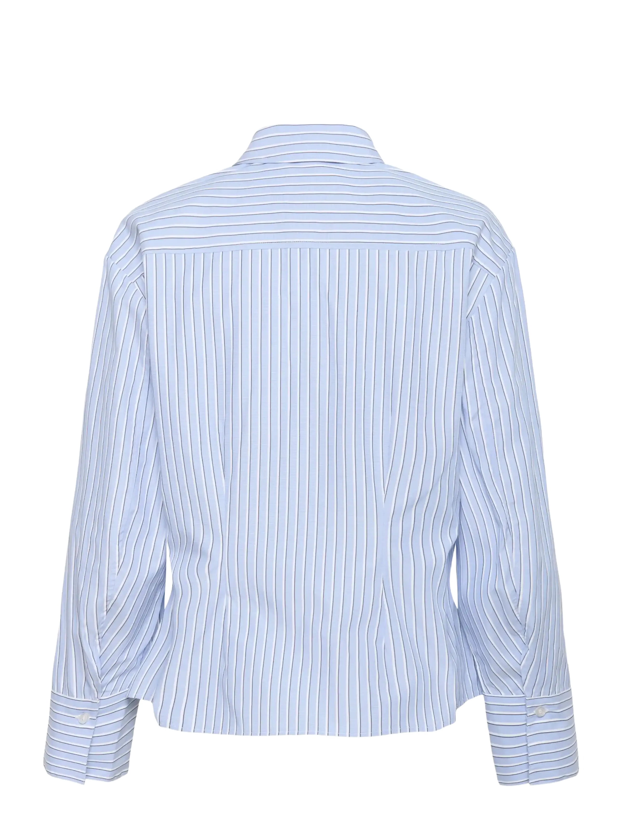 Karen By Simonsen - KBDanielle Shirt - langærmede skjorter - subdued blue stripe - 2