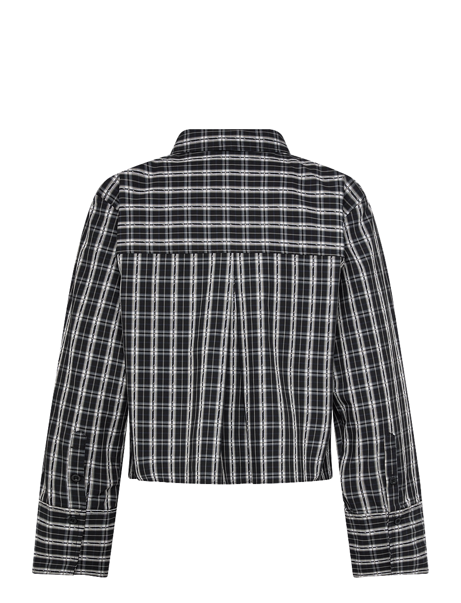 Karen By Simonsen - KBDestiny Shirt - pikkade varrukatega särgid - destiny check - 1
