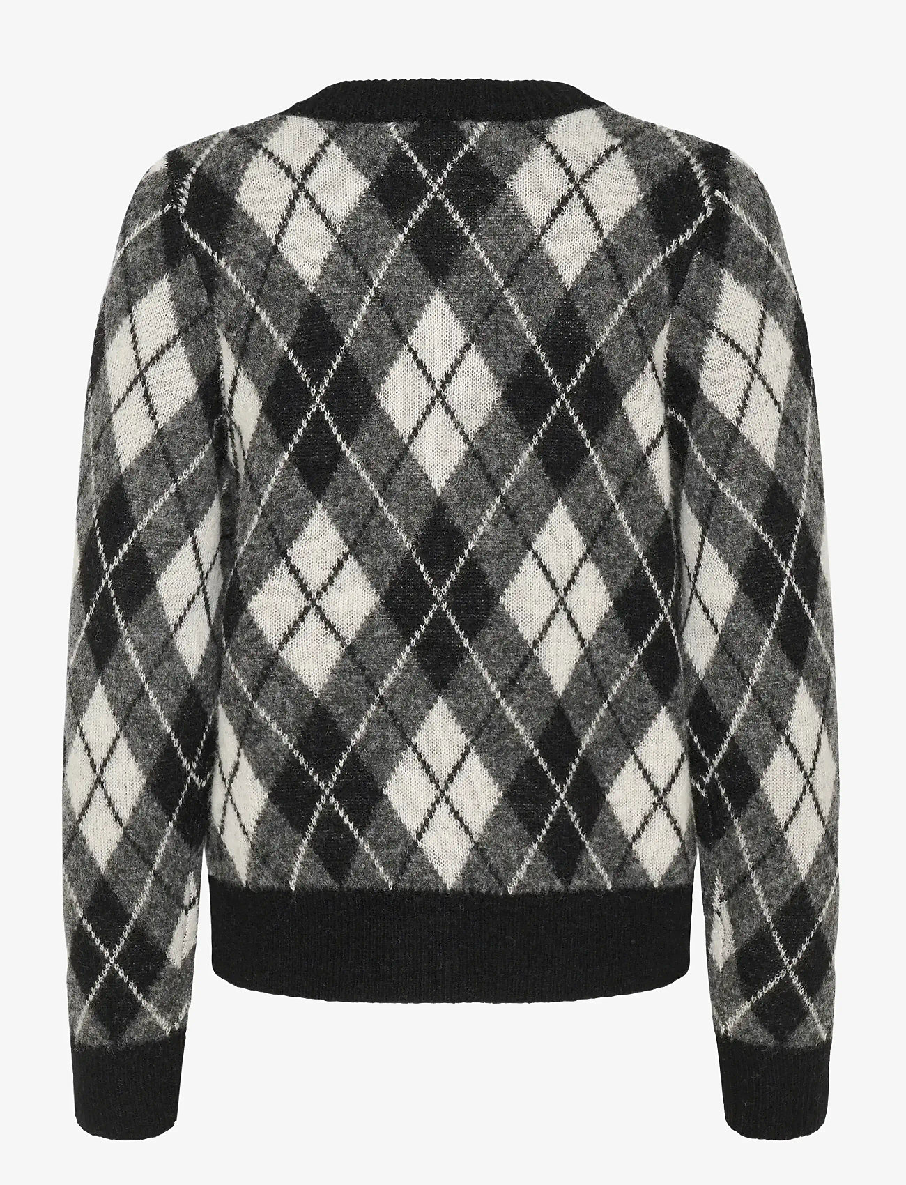 Karen By Simonsen - KBConstantine Cardigan - kardiganid - black harlequin - 2