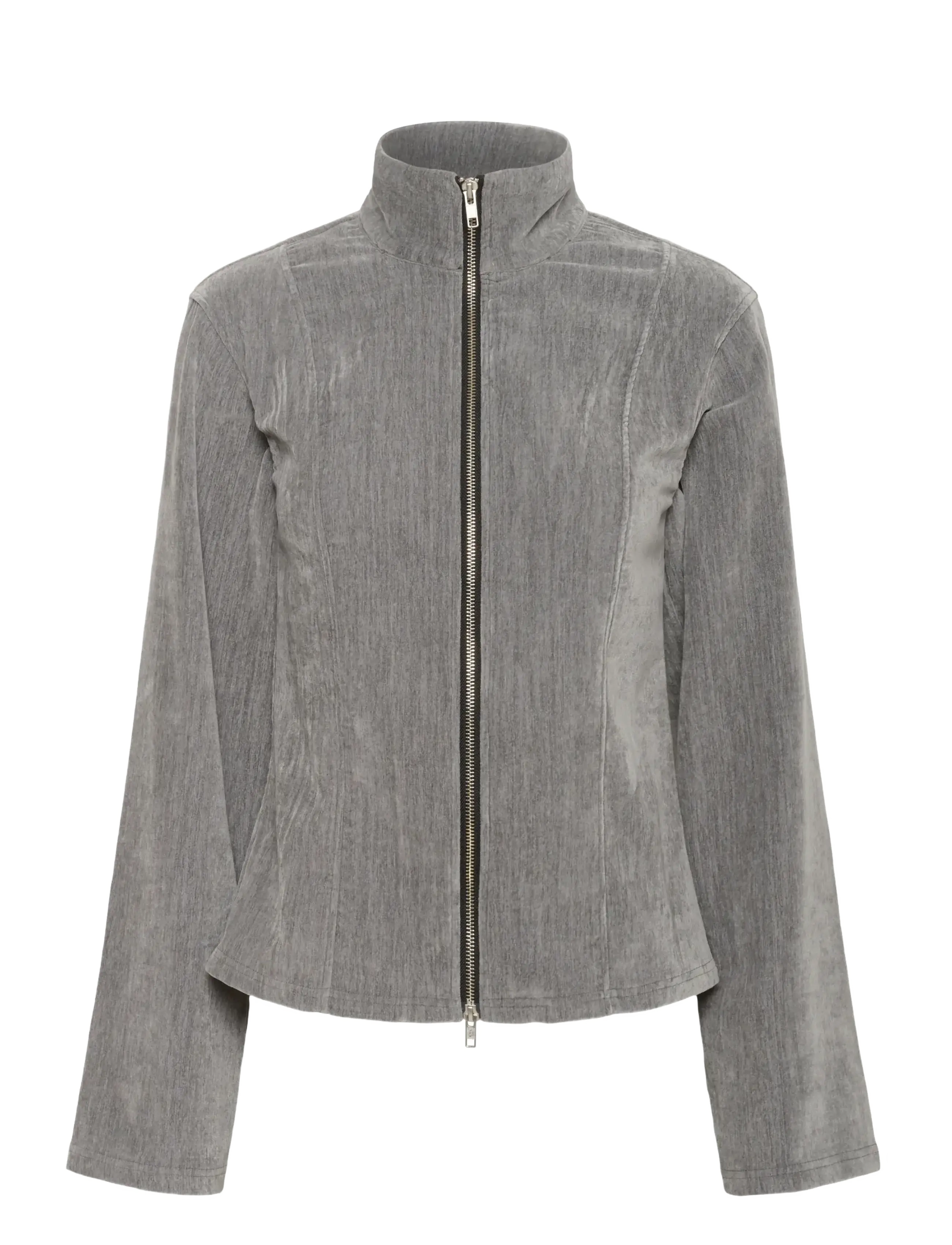 Karen By Simonsen KBDarcy Cardigan - Bluser - SILVER CLOUD / grey