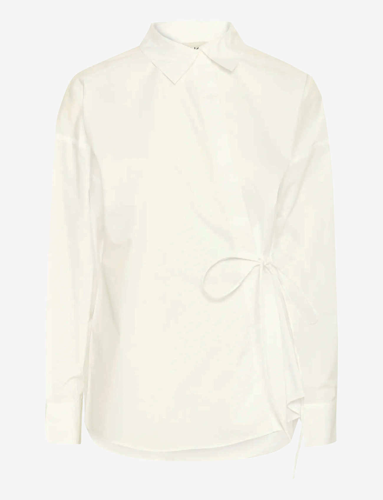 Karen By Simonsen - KBDylan Shirt - langærmede skjorter - bright white - 1