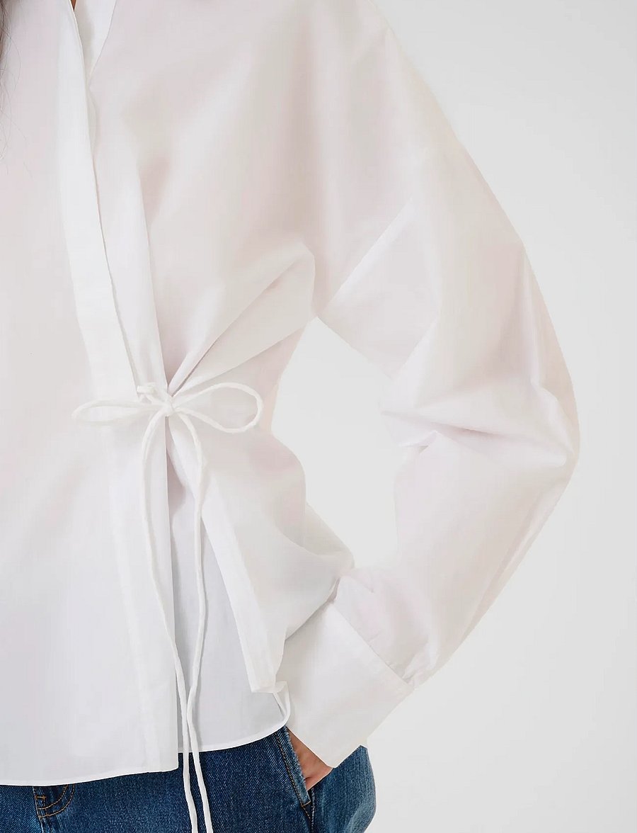 Karen By Simonsen - KBDylan Shirt - langärmlige hemden - bright white - 5
