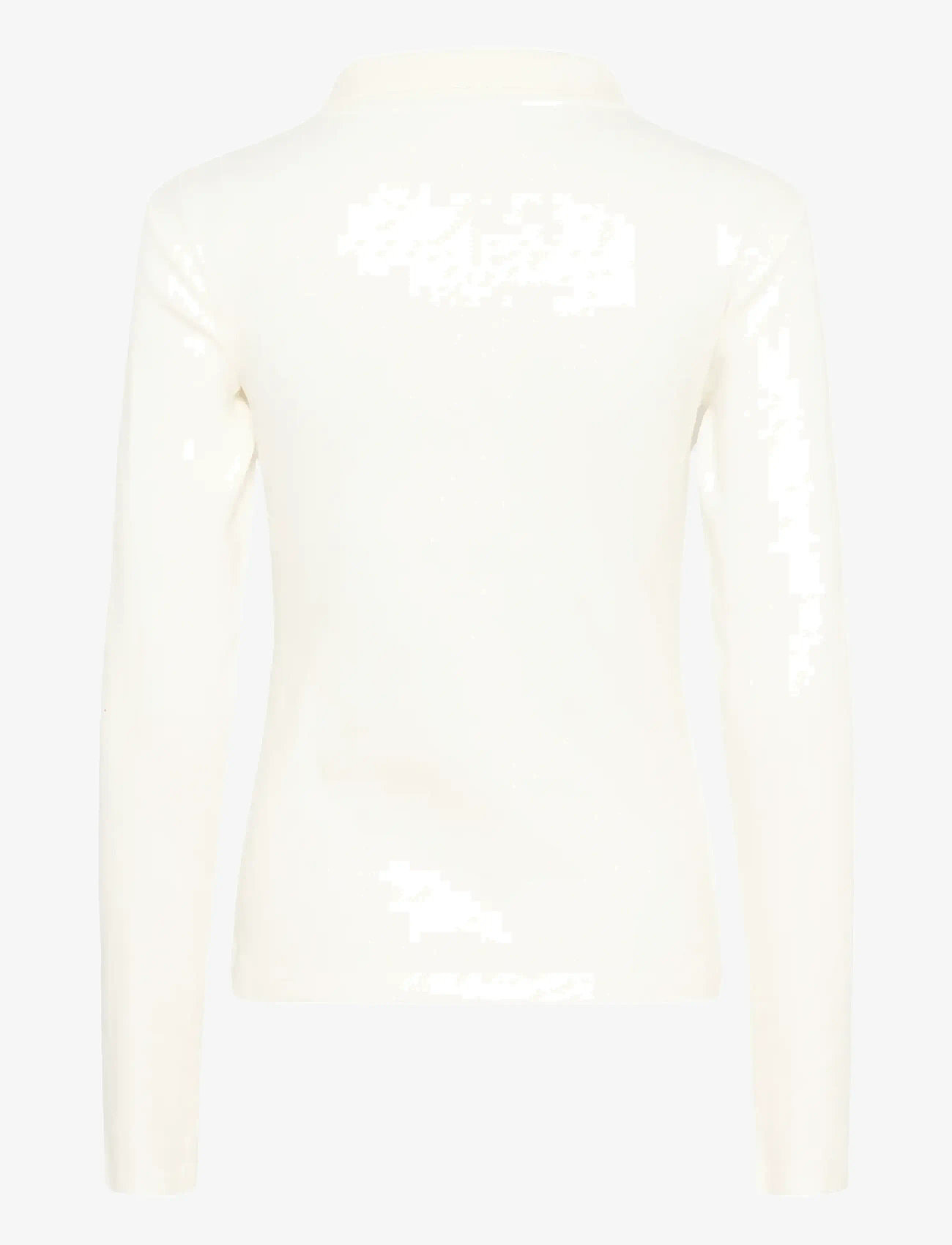 Karen By Simonsen - KBDafne Polo - langærmede skjorter - egret - 2