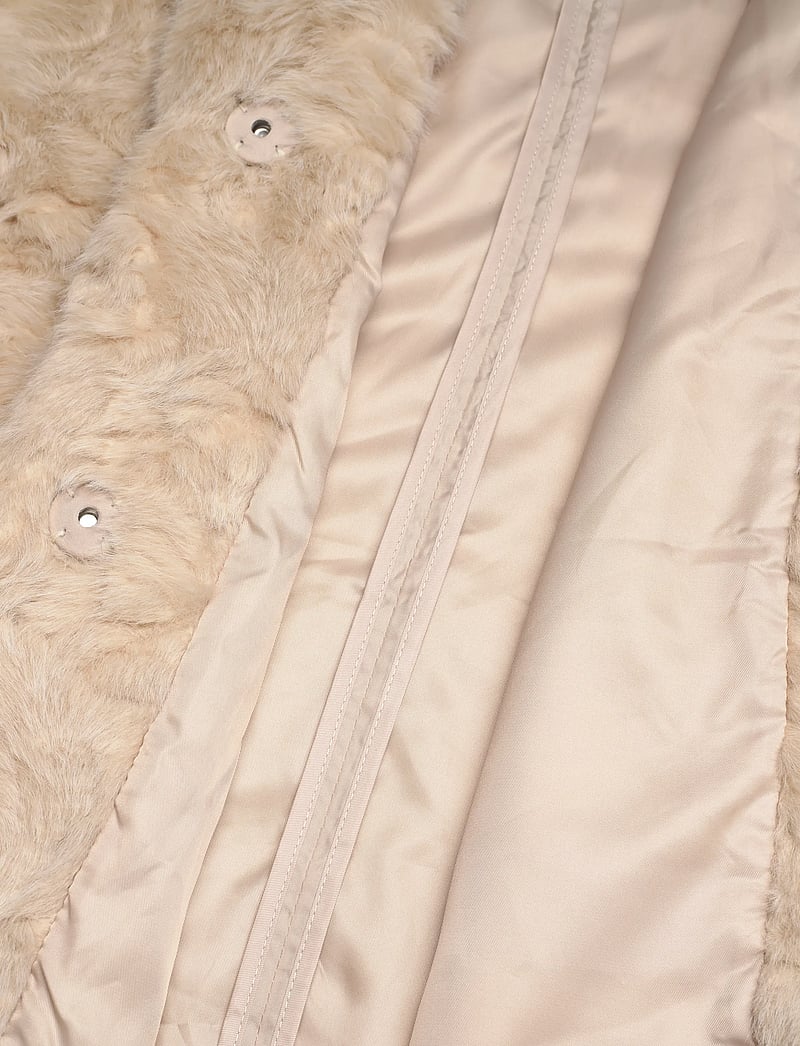 Karen By Simonsen - KBBolinda Fur Jacket - faux fur jakker - egret - 4