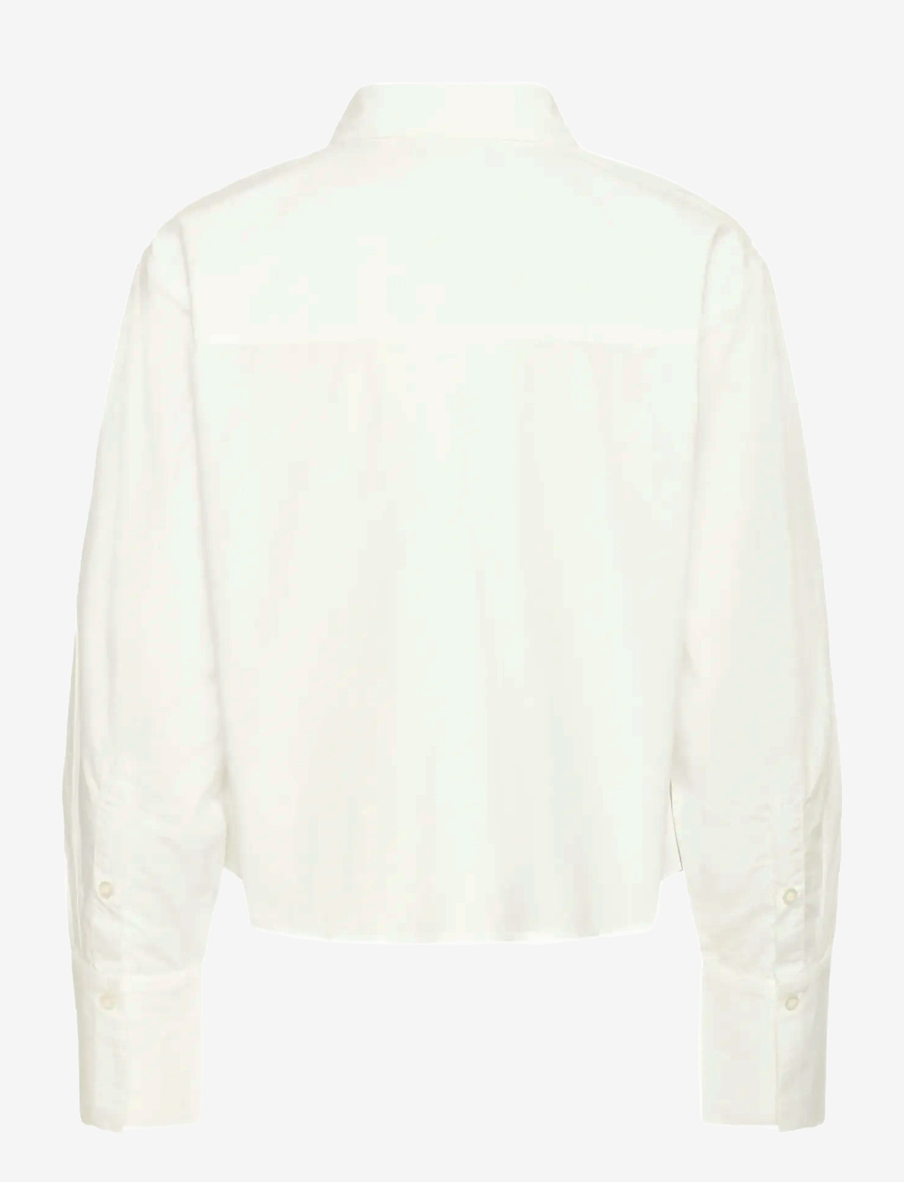 Karen By Simonsen - KBDylan Malle Shirt - långärmade skjortor - bright white - 2