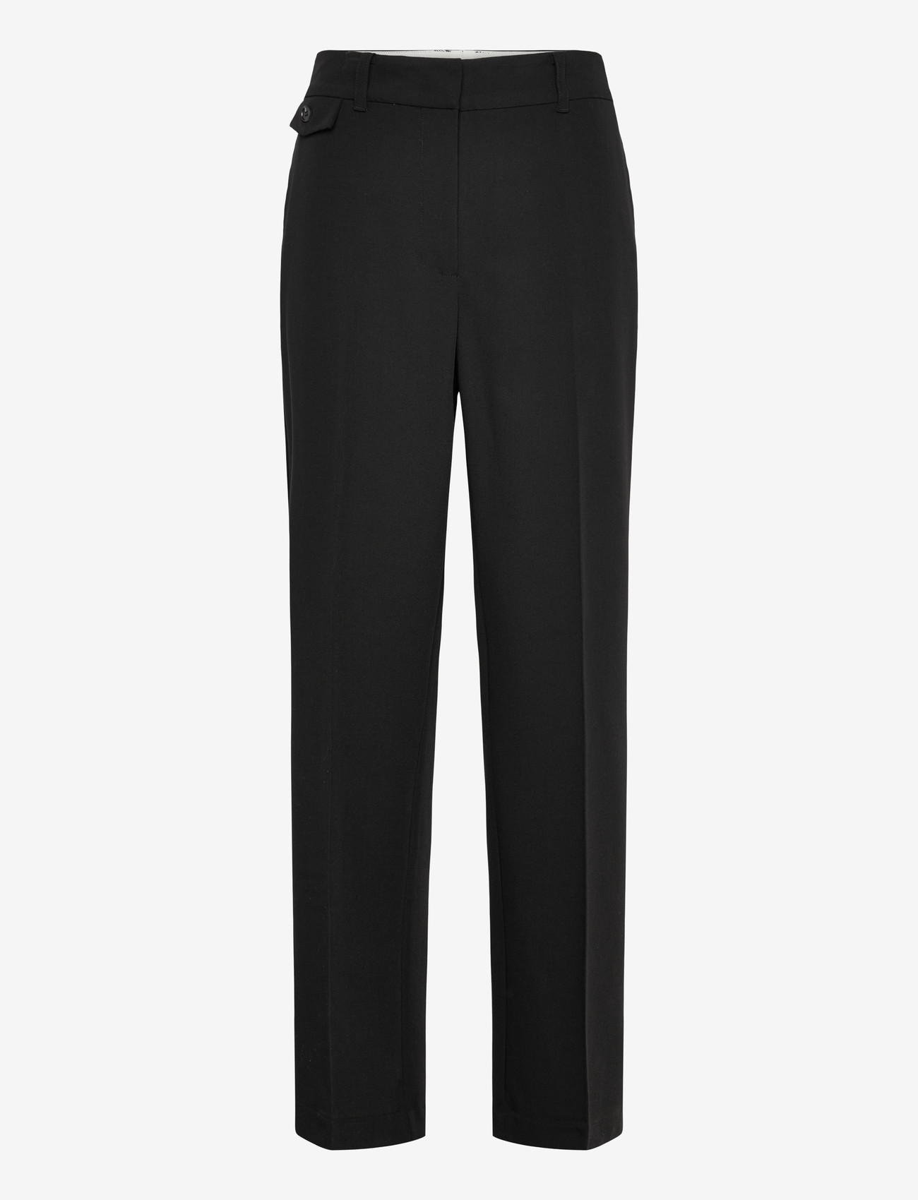 Karen By Simonsen - KBRo Solid Milano Pants - habitbukser - meteorite - 0