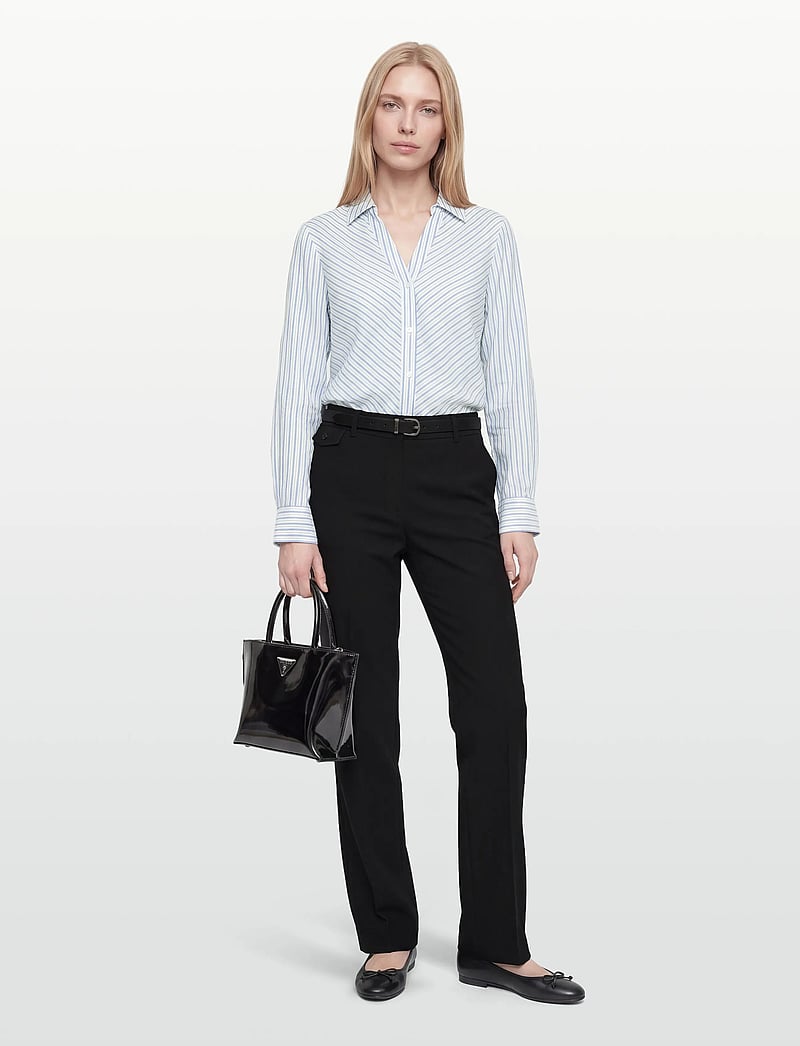 Karen By Simonsen - KBRo Solid Milano Pants - habitbukser - meteorite - 0
