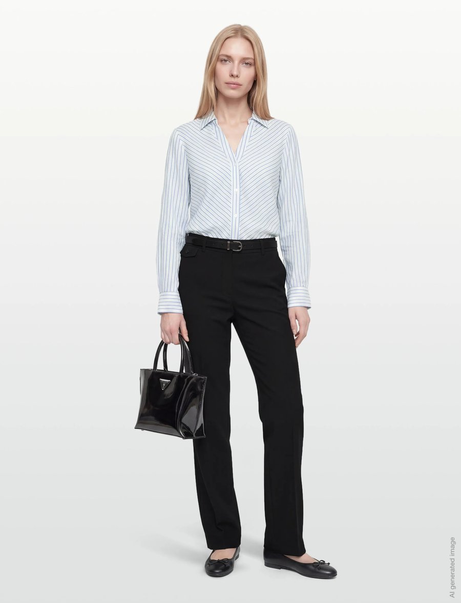 Karen By Simonsen - KBRo Solid Milano Pants - pidulikud püksid - meteorite - 0