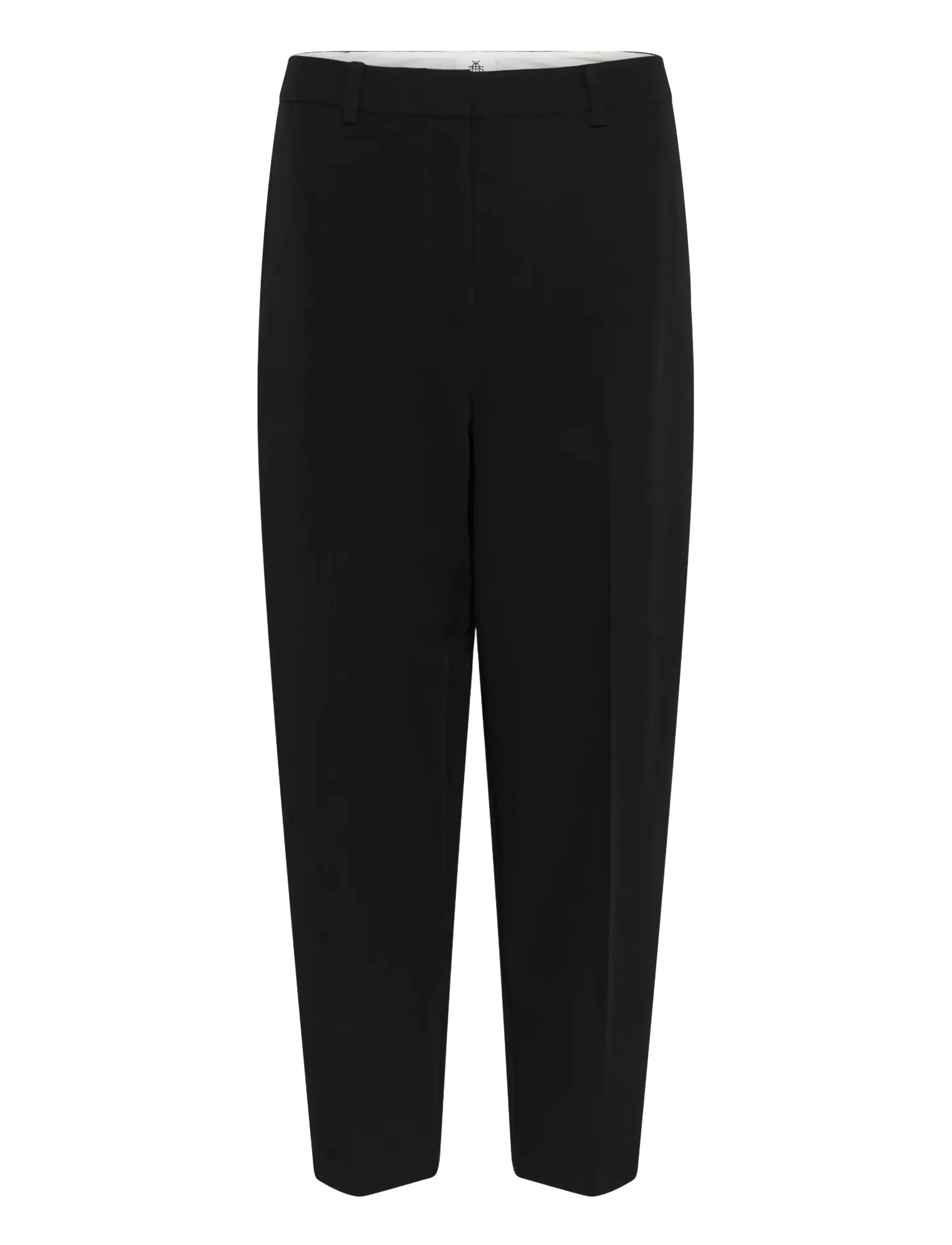 Karen By Simonsen KBRo Solid Milano Carrot Pants - Pidulikud püksid - METEORITE / black