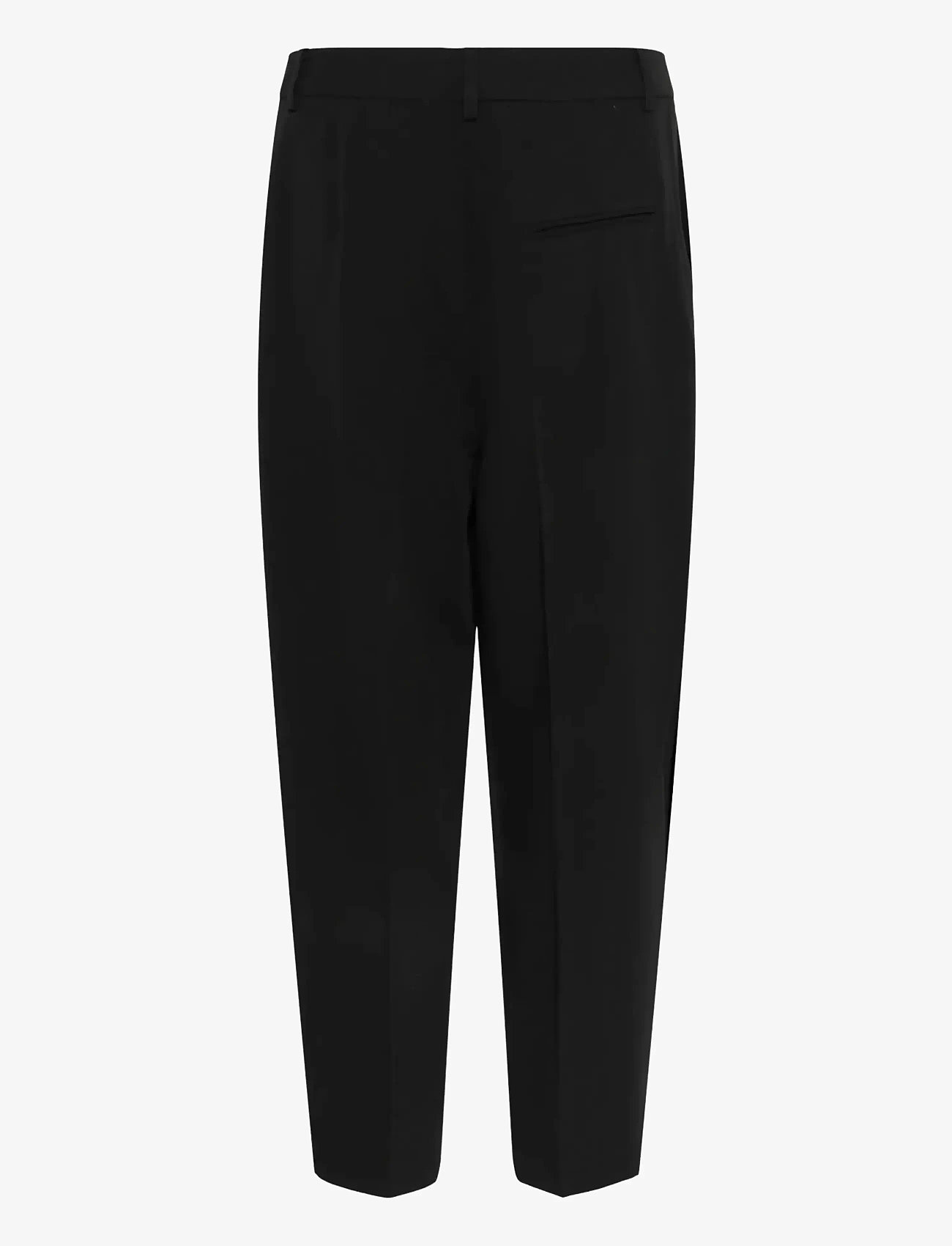 Karen By Simonsen - KBRo Solid Milano Carrot Pants - barrel-bukser - meteorite - 2