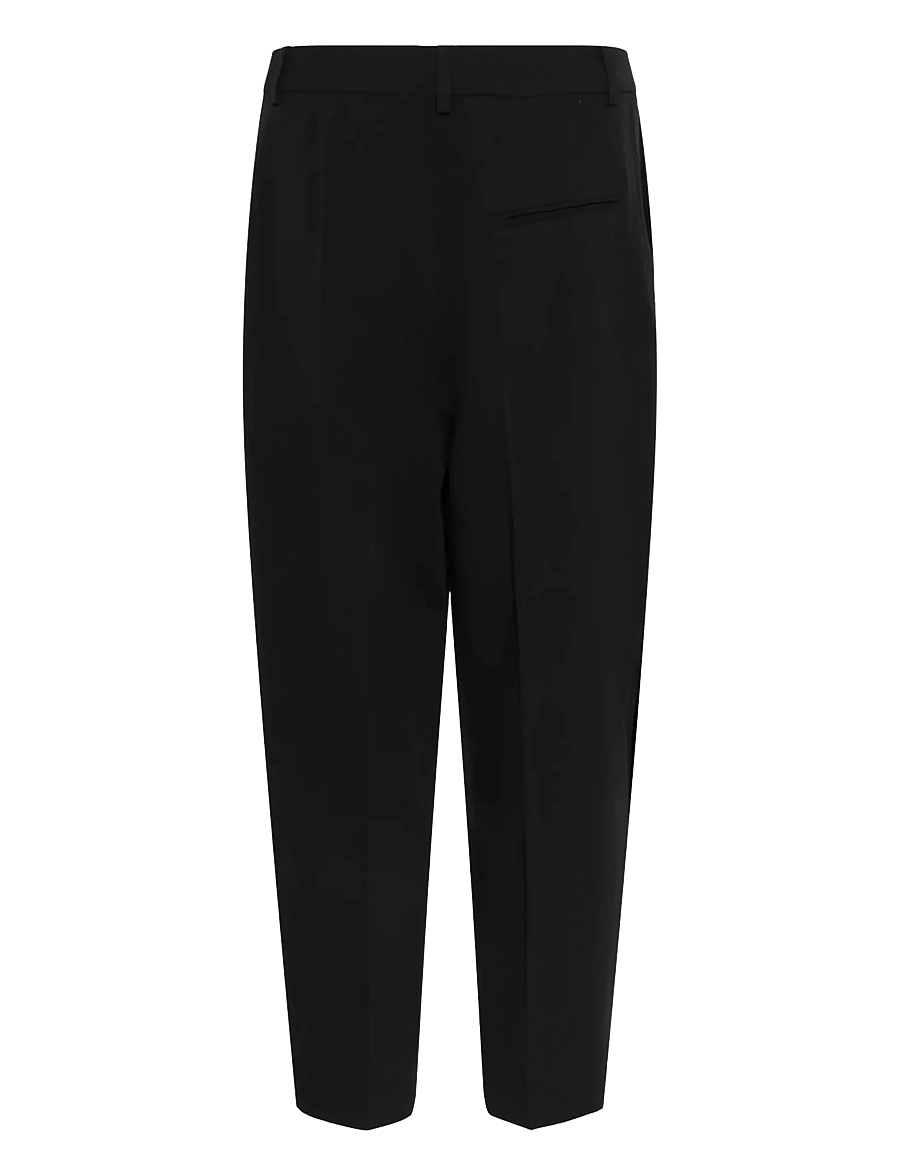Karen By Simonsen - KBRo Solid Milano Carrot Pants - barrel-bukser - meteorite - 2