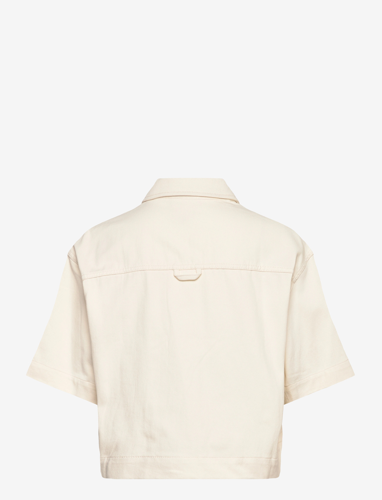 Karen By Simonsen - KBEleanor Shirt - kortärmade skjortor - egret - 2