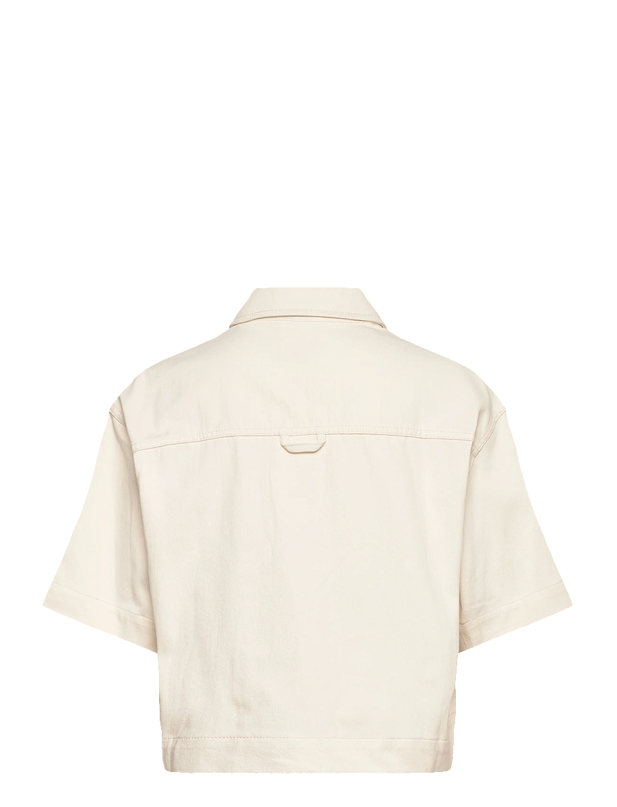 Karen By Simonsen - KBEleanor Shirt - koszule z krótkim rękawem - egret - 2
