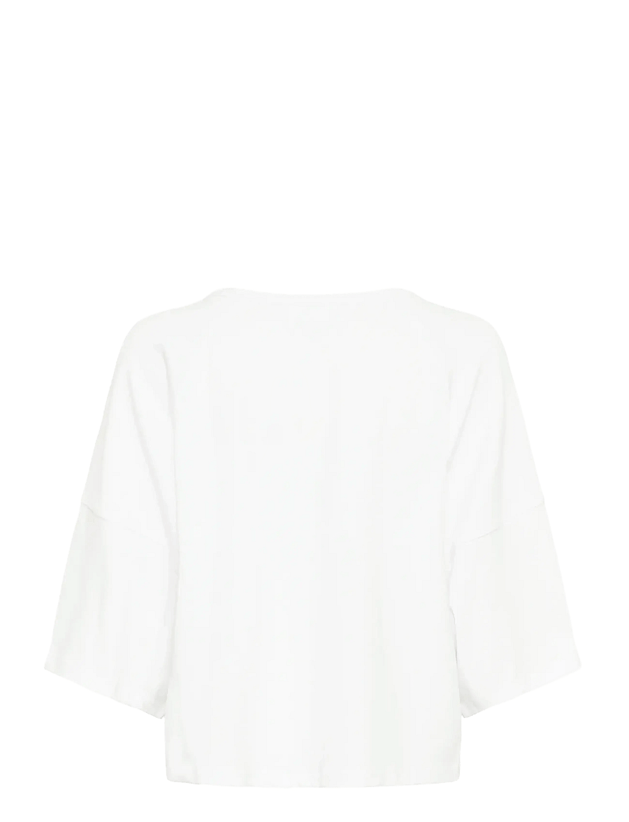 Karen By Simonsen - KBEsme Tee - t-shirts - bright white - 2
