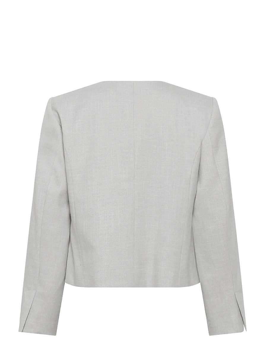 Karen By Simonsen - KBElena Jacket - leichte jacken - flint gray melange - 2