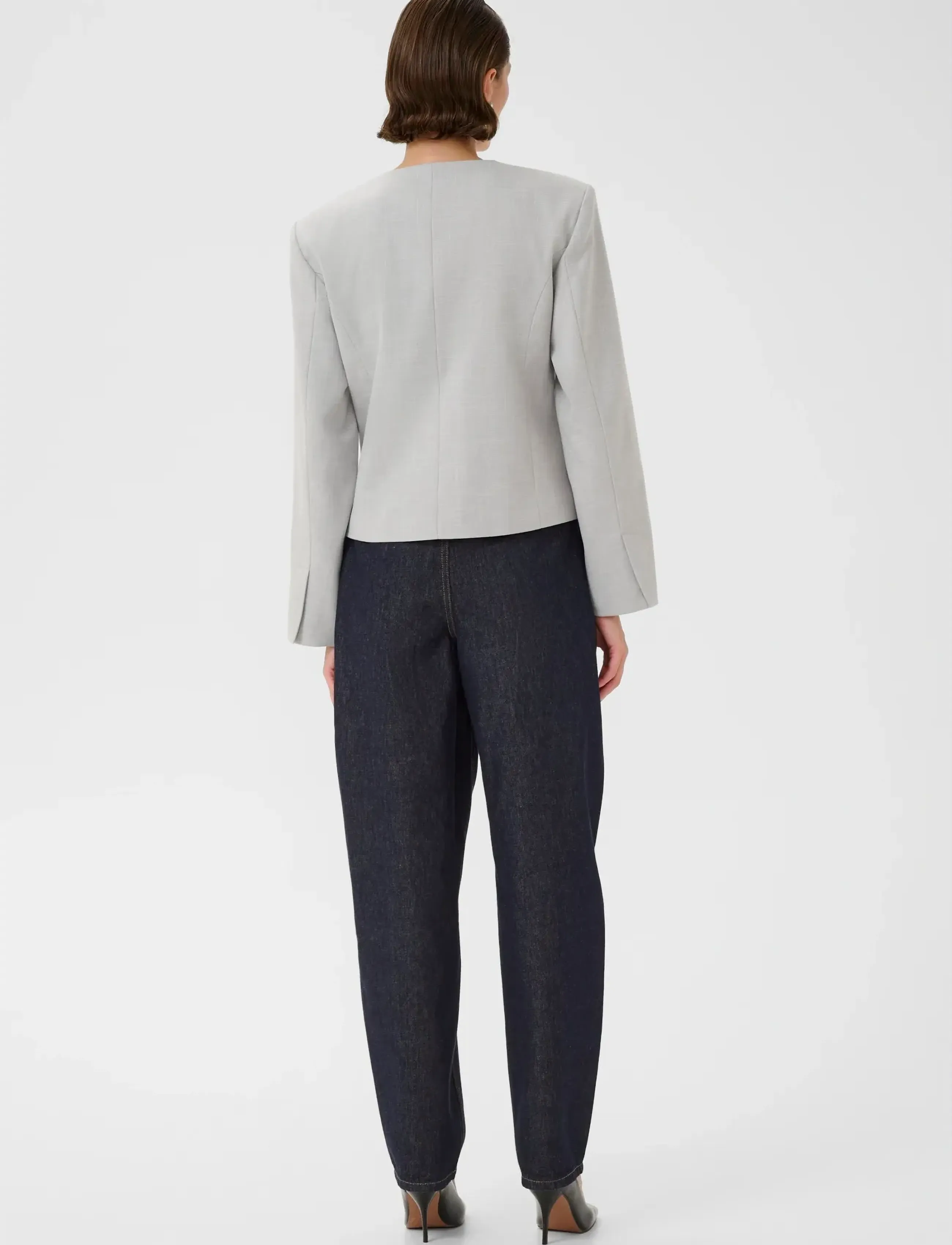 Karen By Simonsen - KBElena Jacket - lichte jassen - flint gray melange - 4