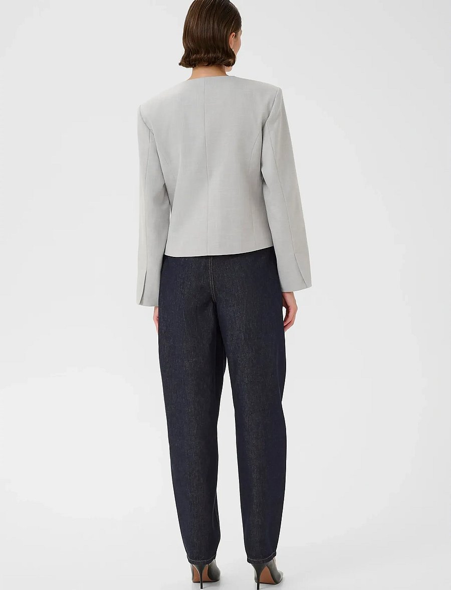 Karen By Simonsen - KBElena Jacket - leichte jacken - flint gray melange - 4
