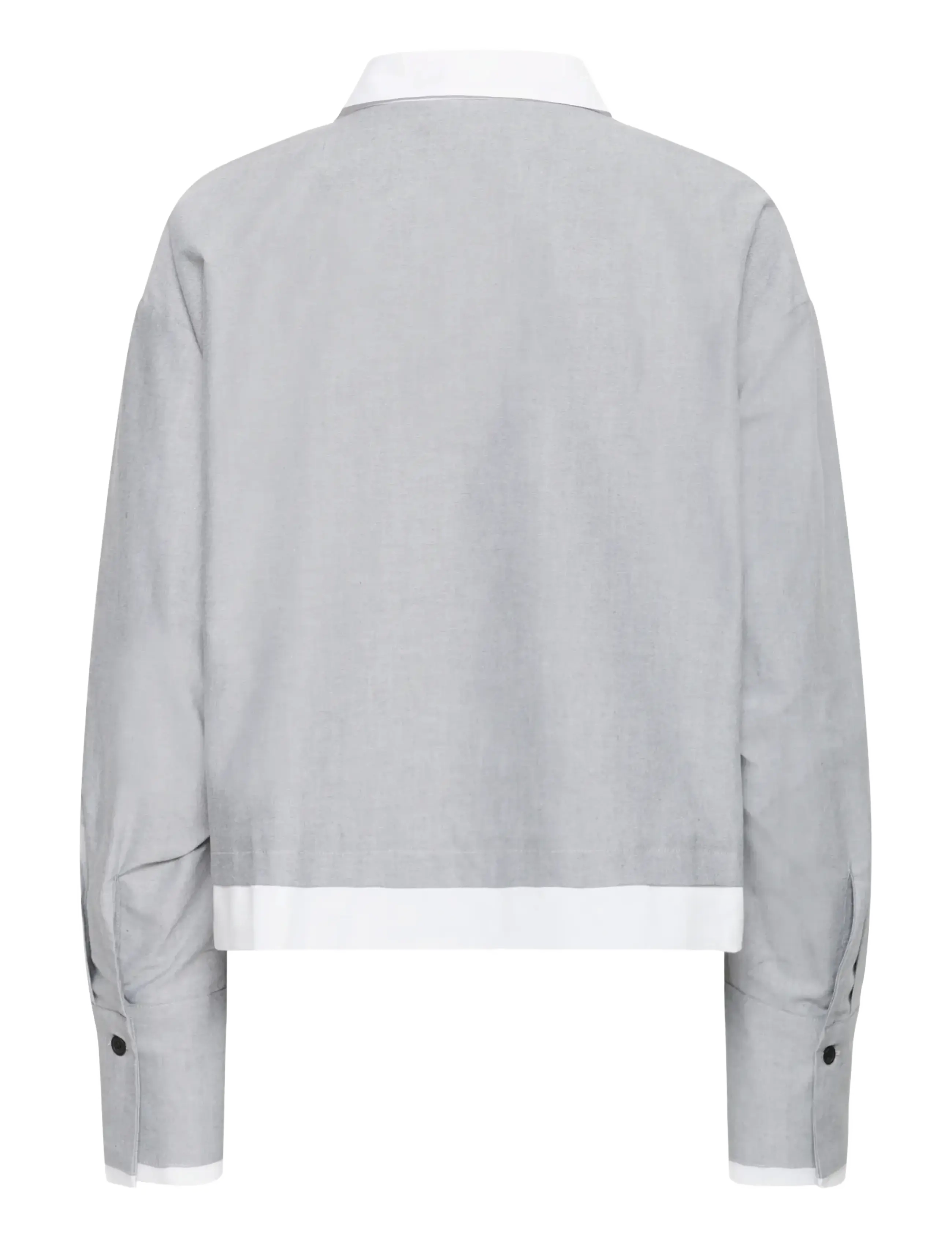 Karen By Simonsen - KBDeborah Tessa Shirt - long-sleeved shirts - thunderstorm - 2