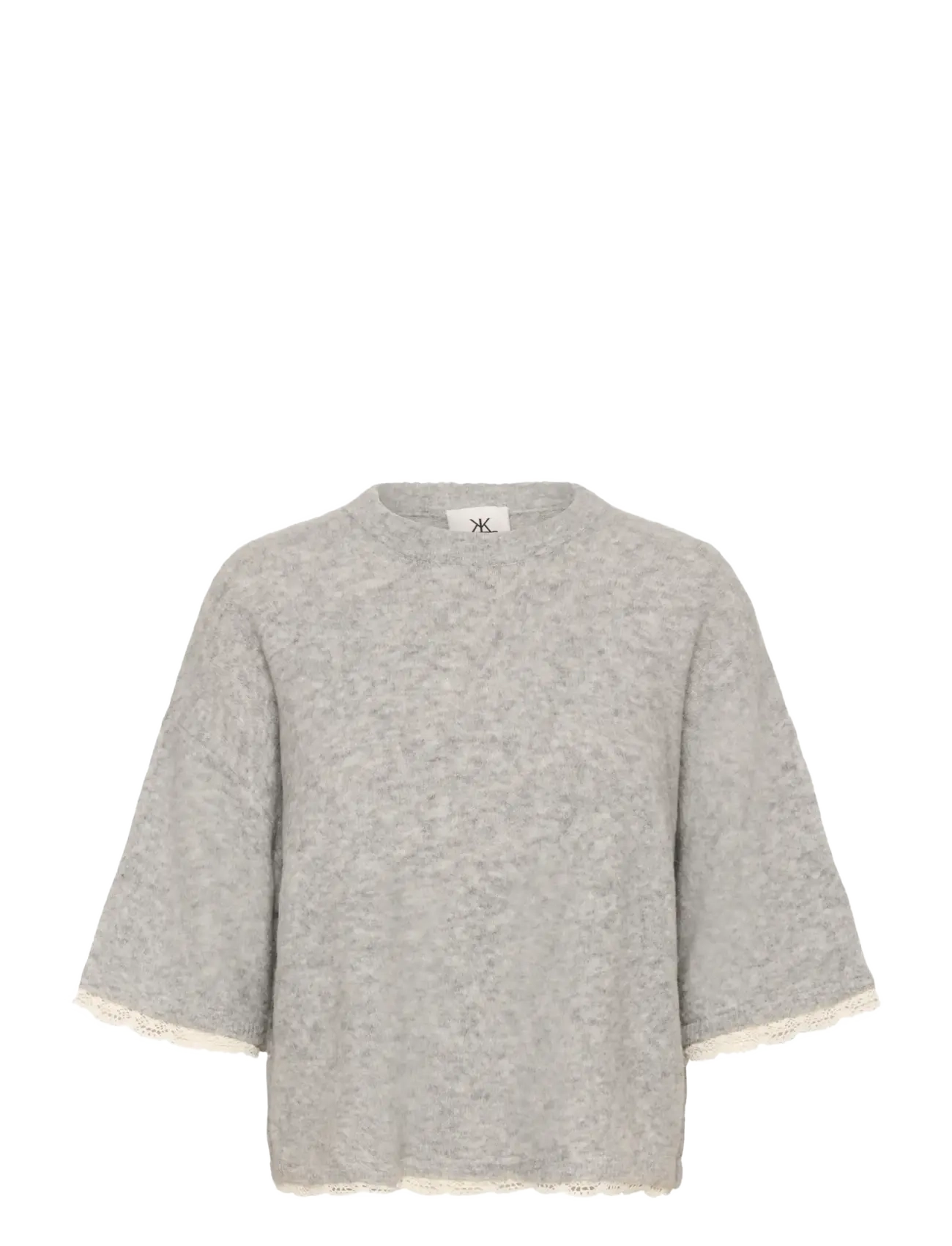 Karen By Simonsen KBEris O-neck - Tøj - GREY MELANGE / grey