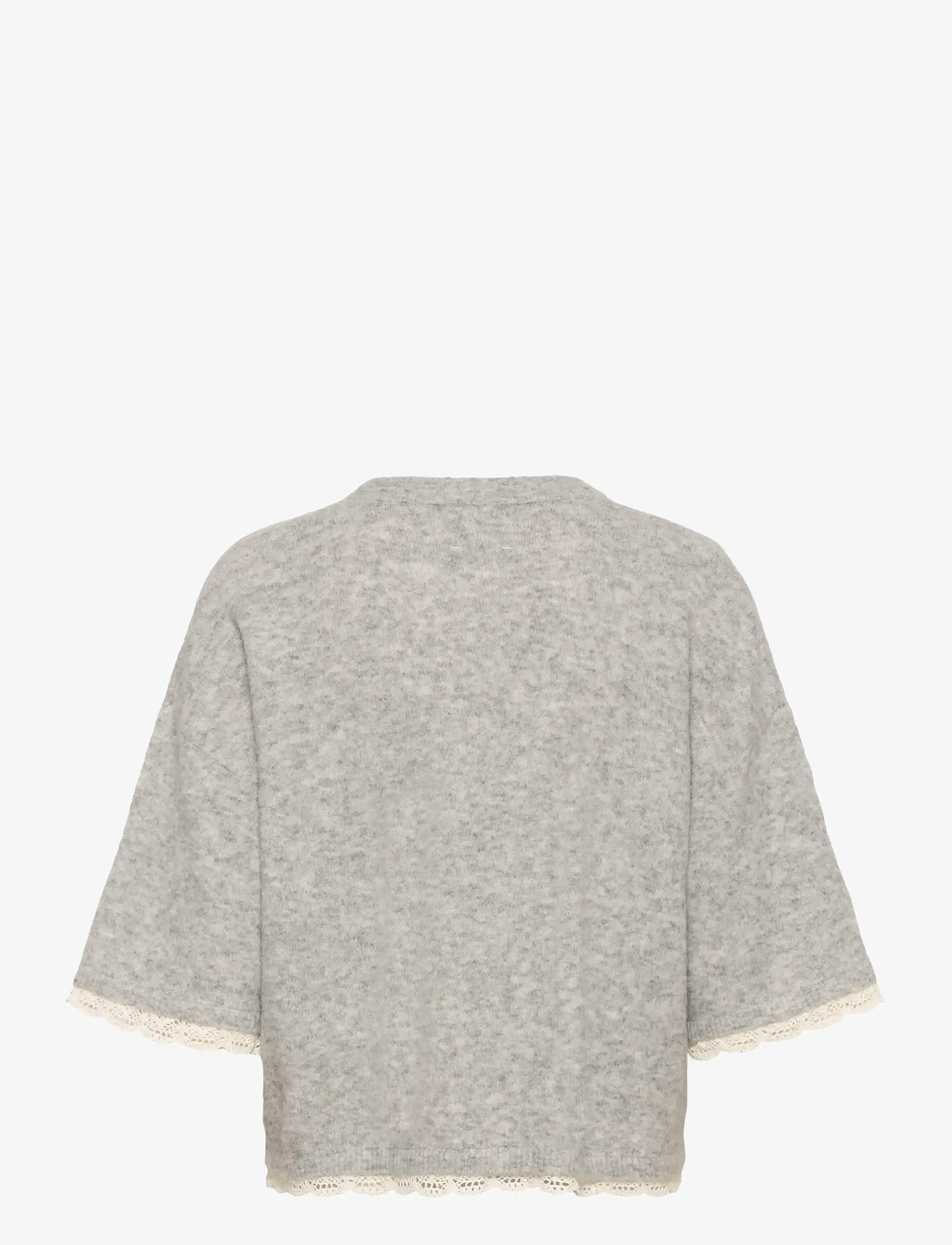 Karen By Simonsen - KBEris O-neck - t-shirts - grey melange - 2